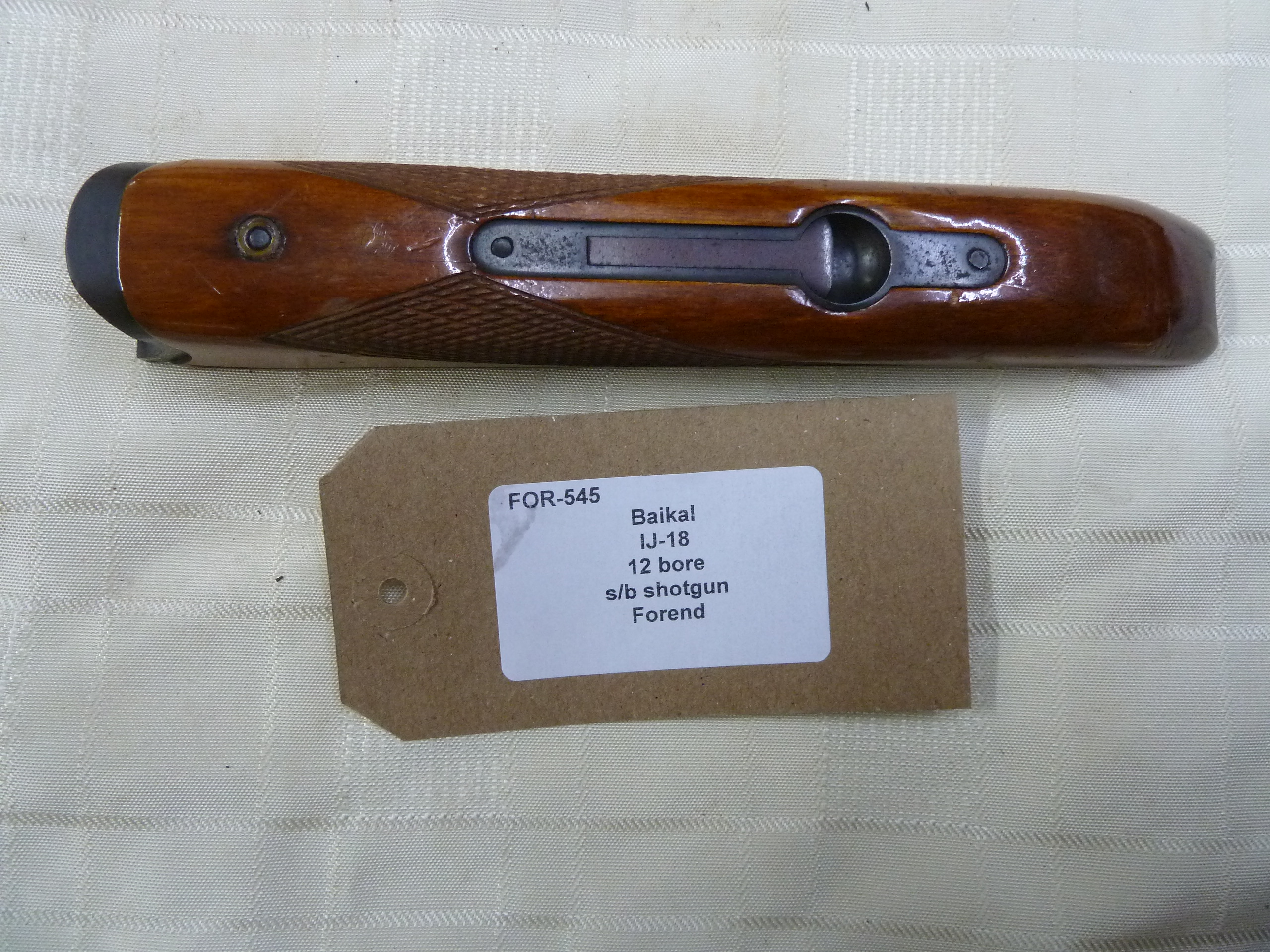 Baikal 12 gauge single barrel forend