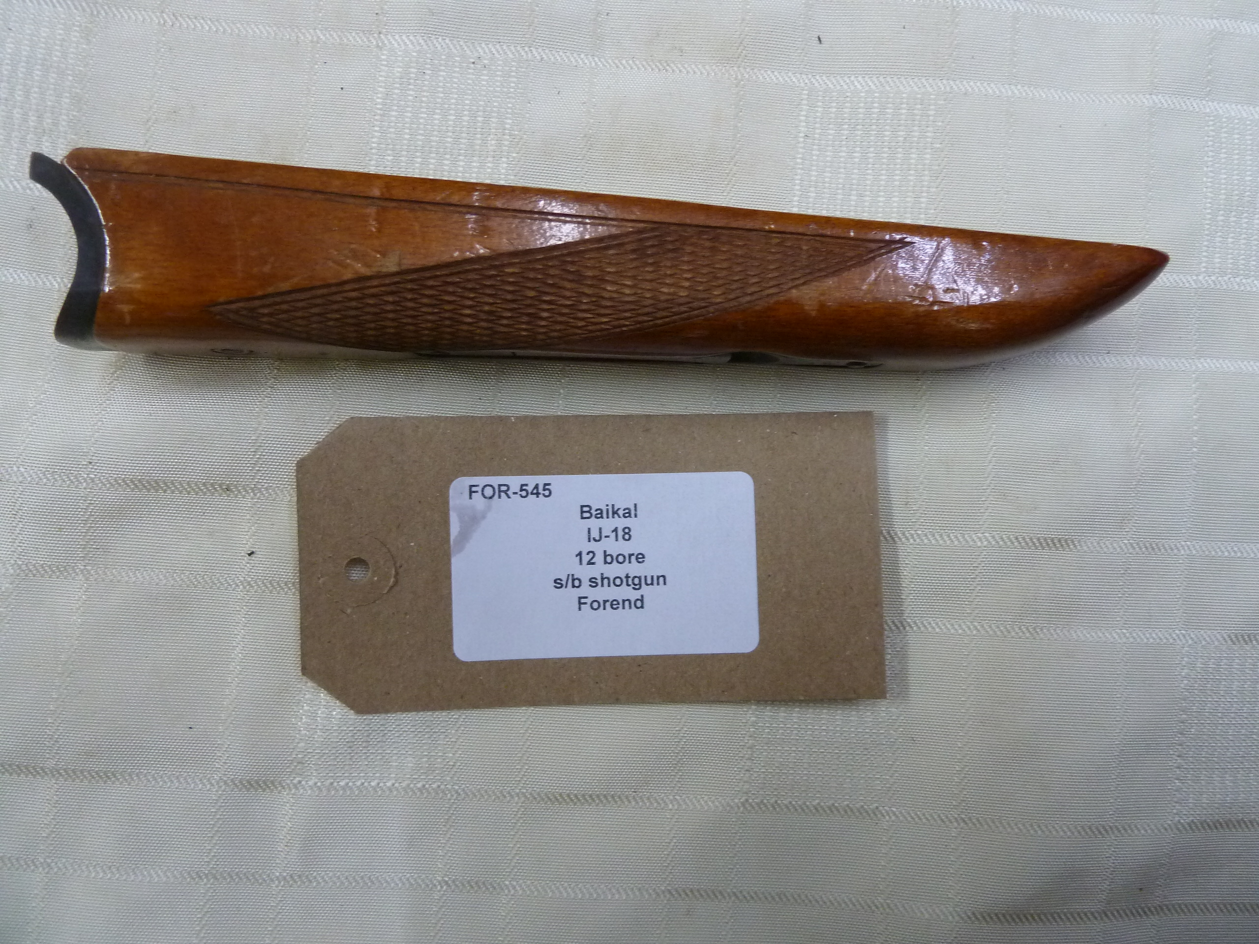 Baikal 12 gauge single barrel forend