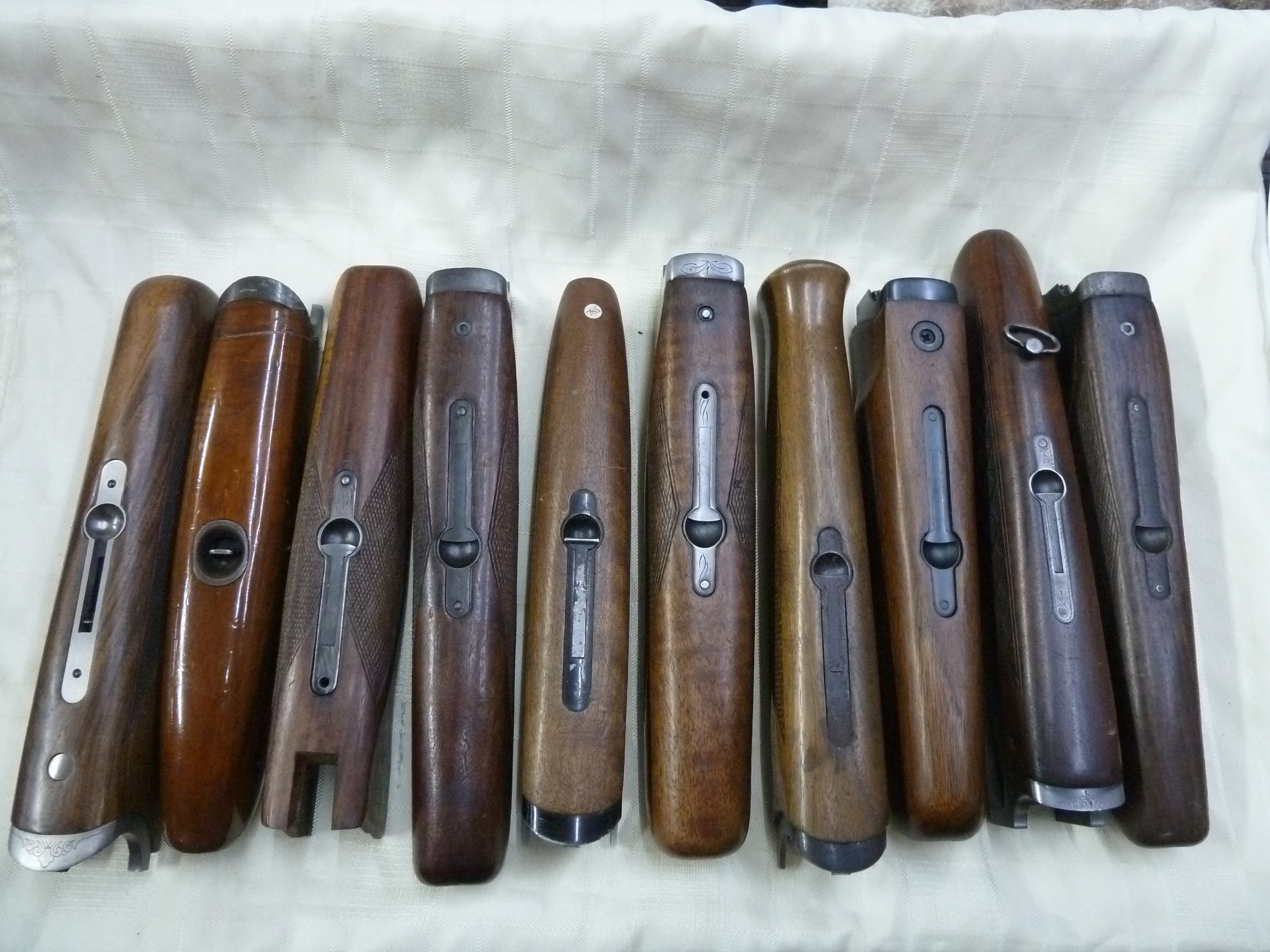 Assorted over and under forends