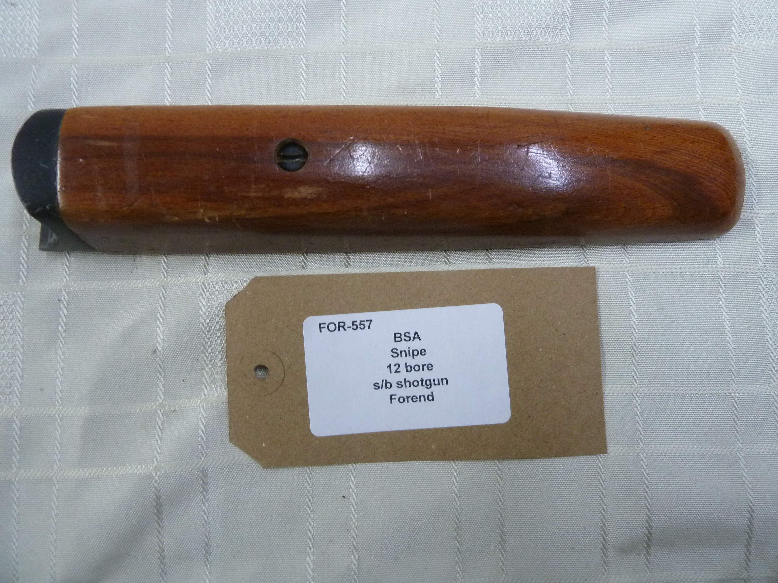BSA 12 gauge Snipe shotgun forend