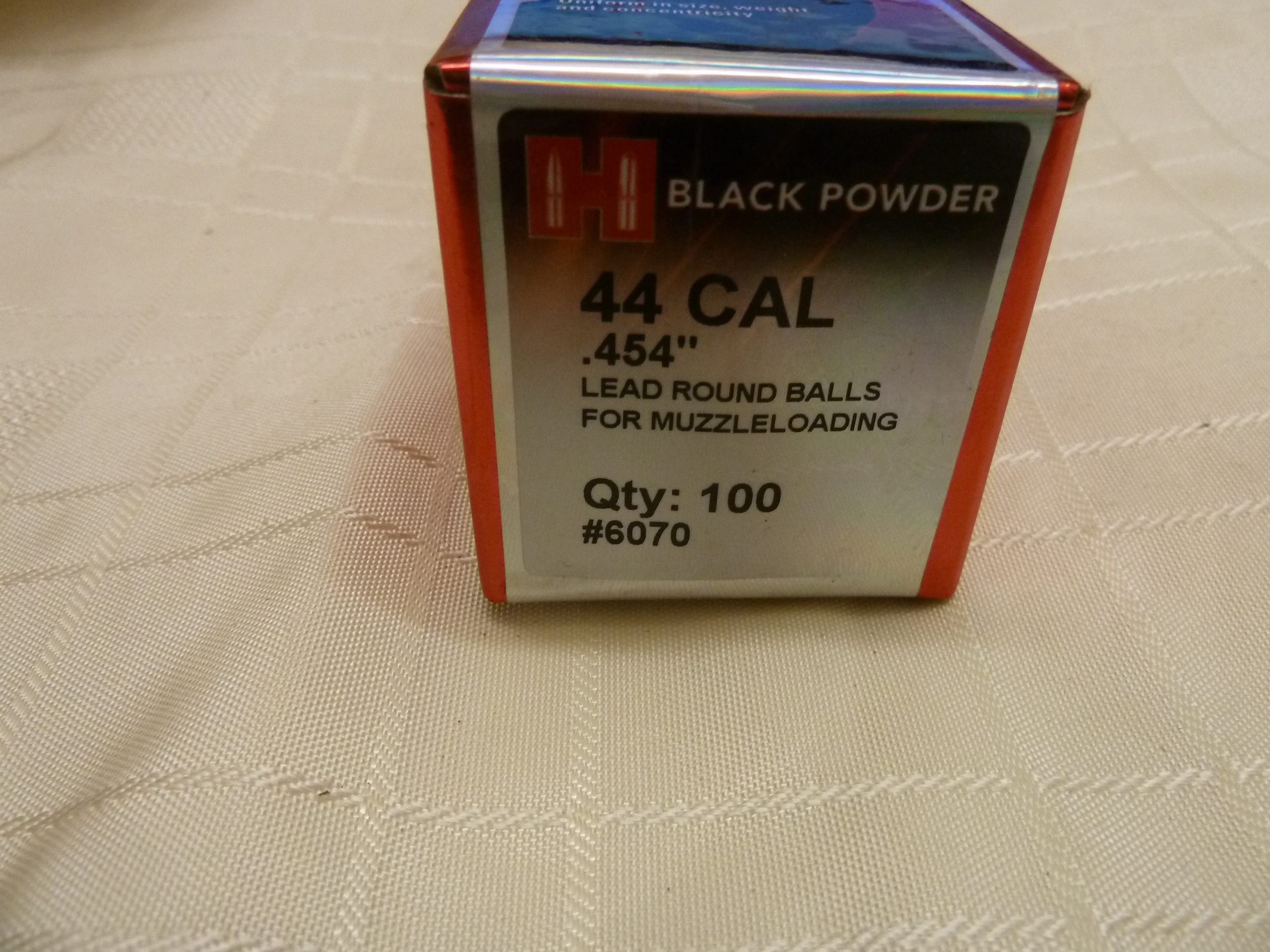 Hornady 44 cal .454" lead round balls