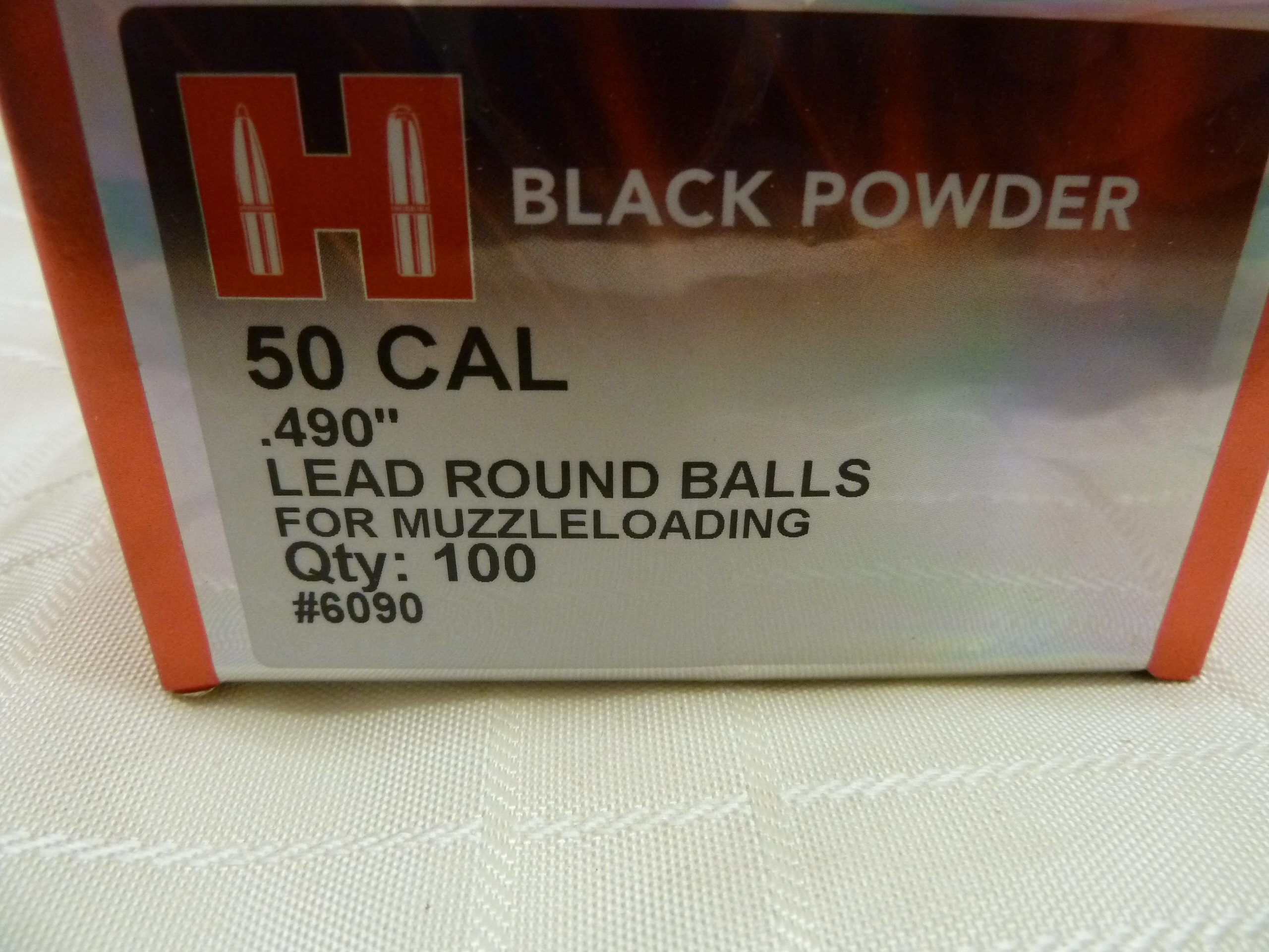 Hornady 50 cal .490" lead round balls