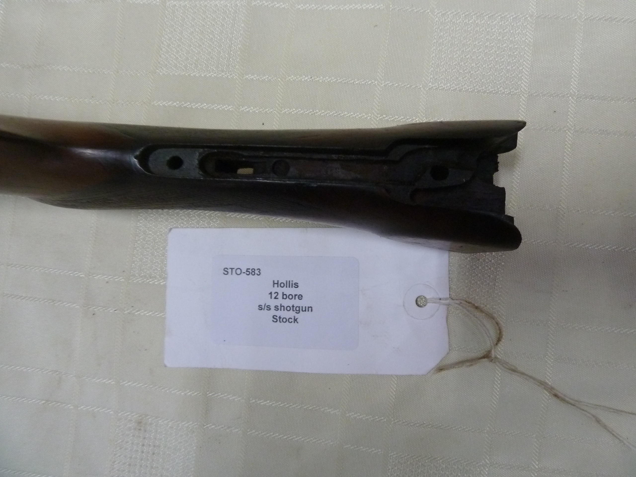 Hollis 12 bore shotgun stock