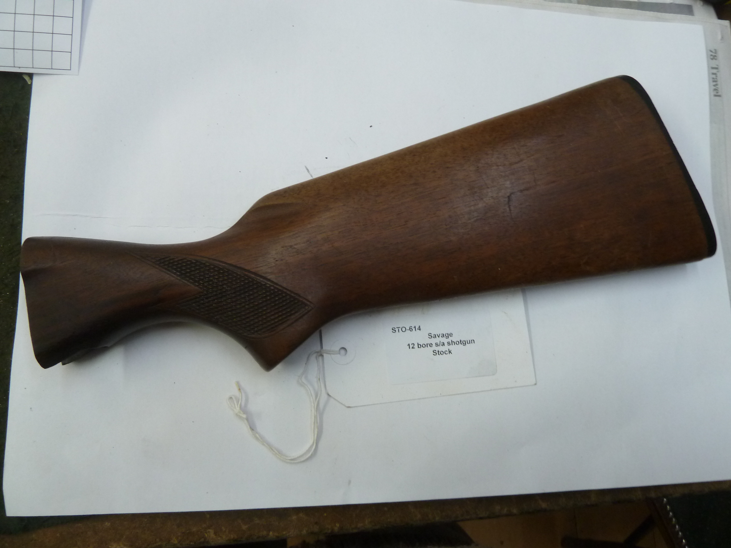Savage semi auto shotgun stock