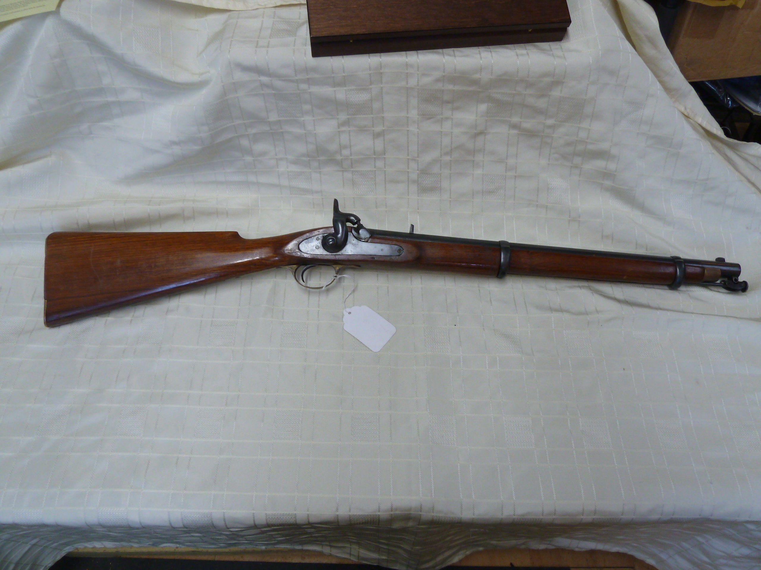 Deactivated No Name 12 bore muzzle loading shotgun