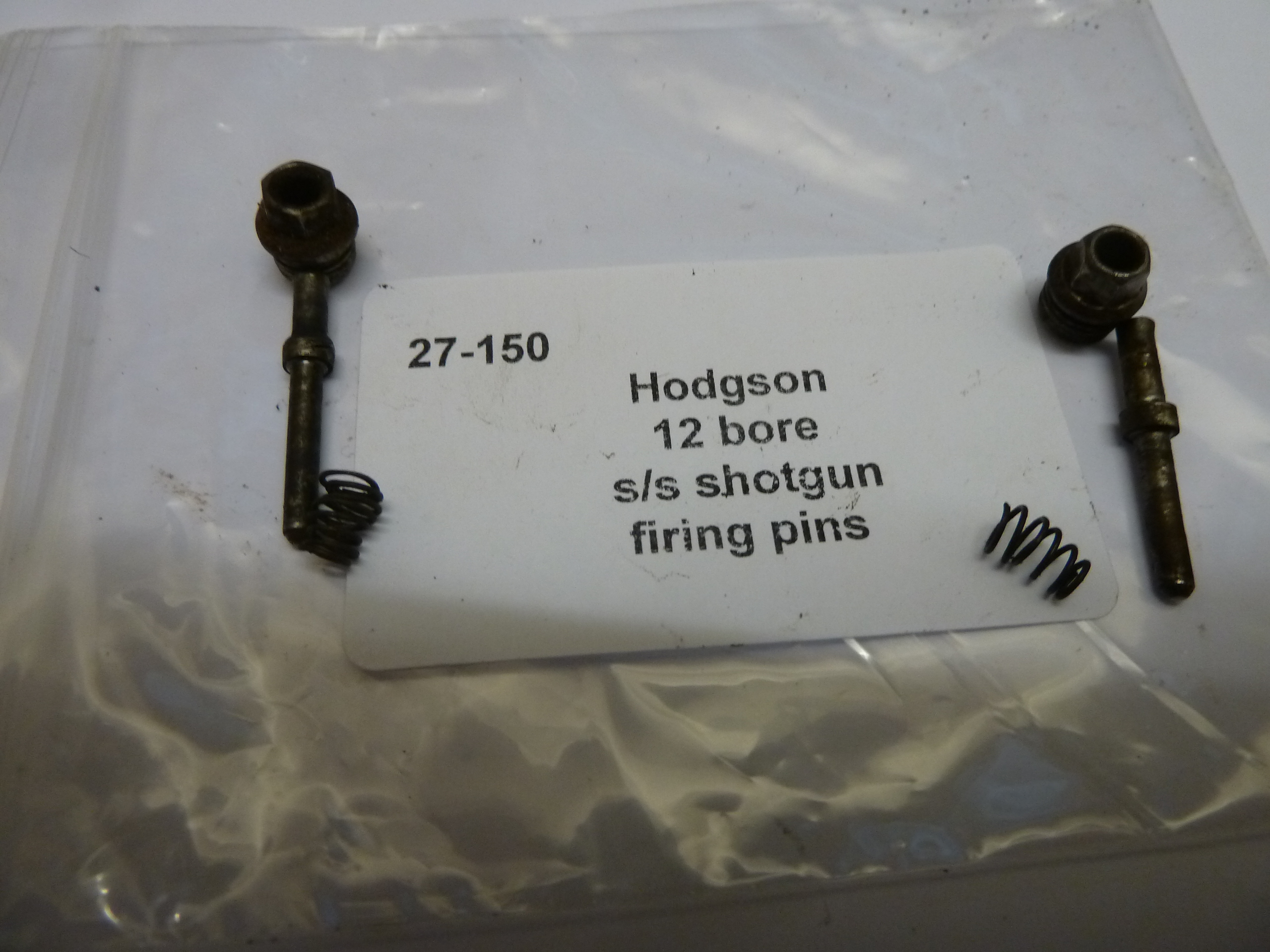 Hodgson shotgun firing pins