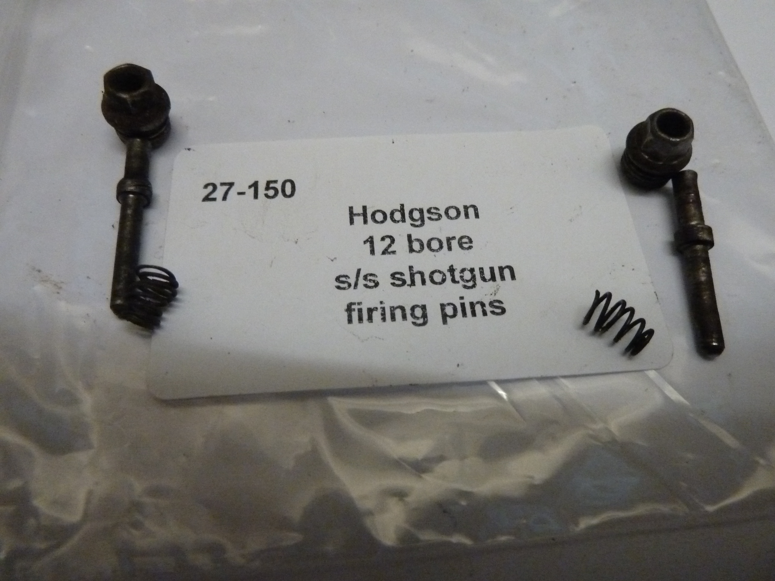 Hodgson shotgun firing pins