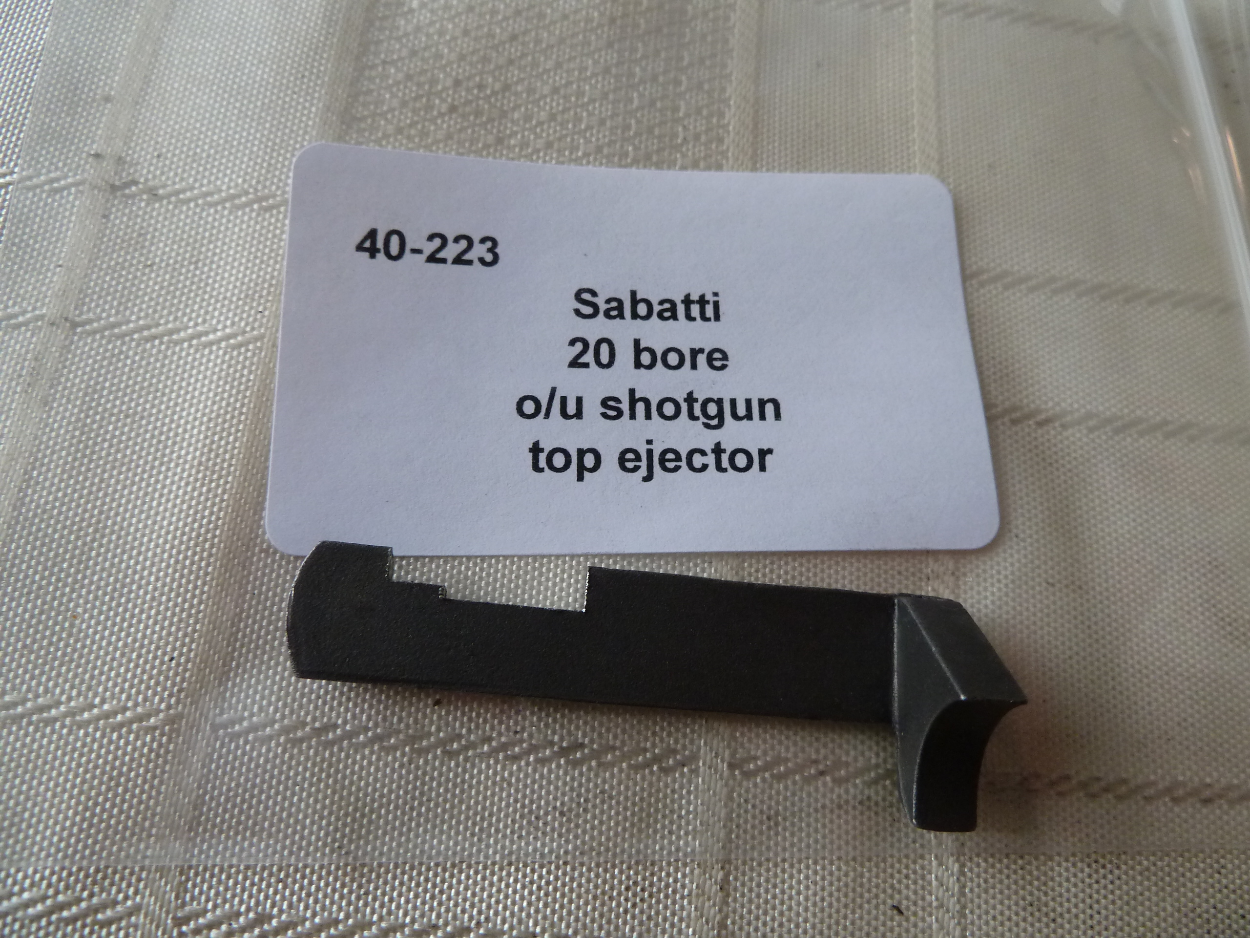 Sabatti 20 bore shotgun top ejector