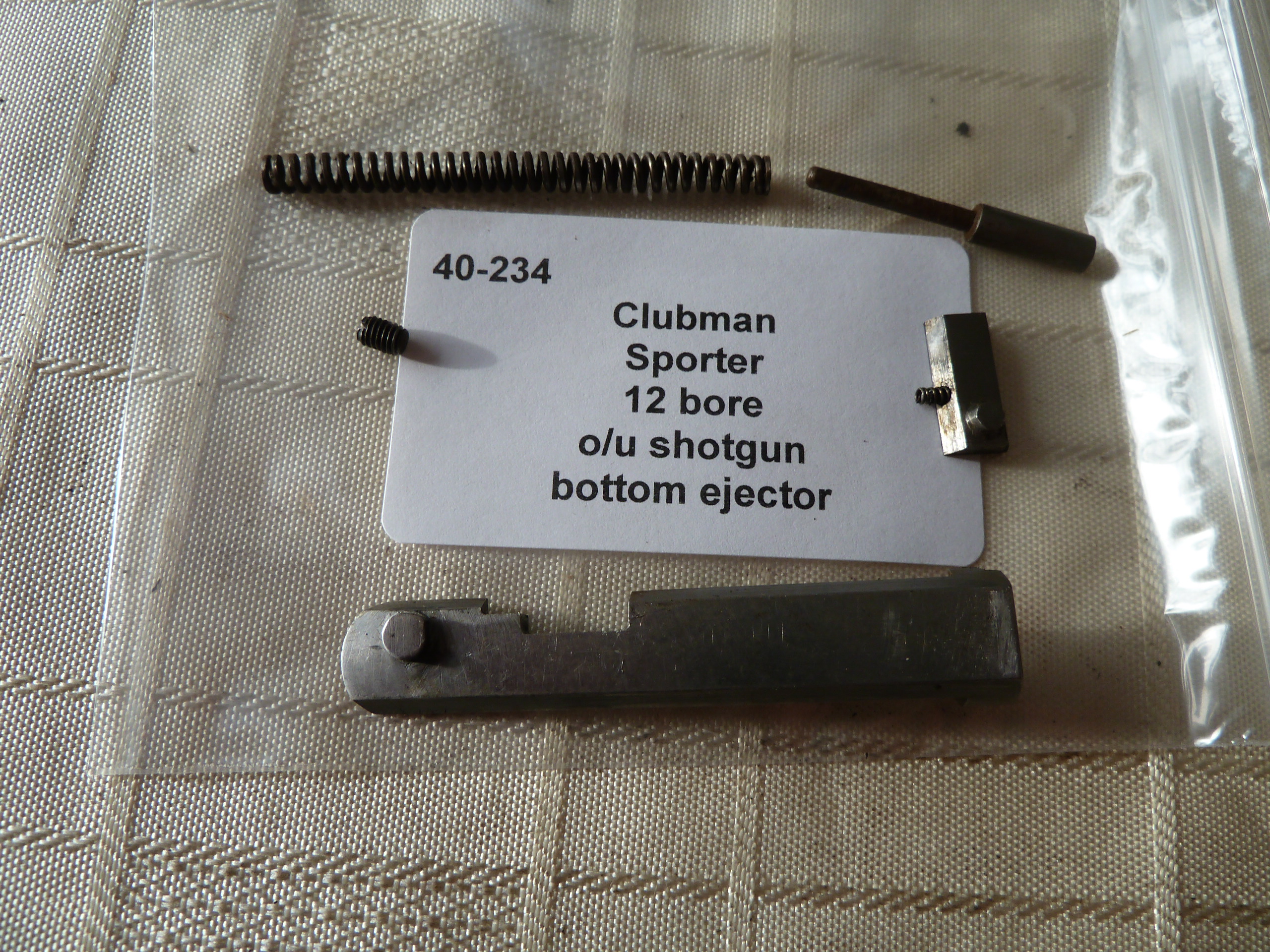 Clubman Sporter 12 bore shotgun bottom ejector