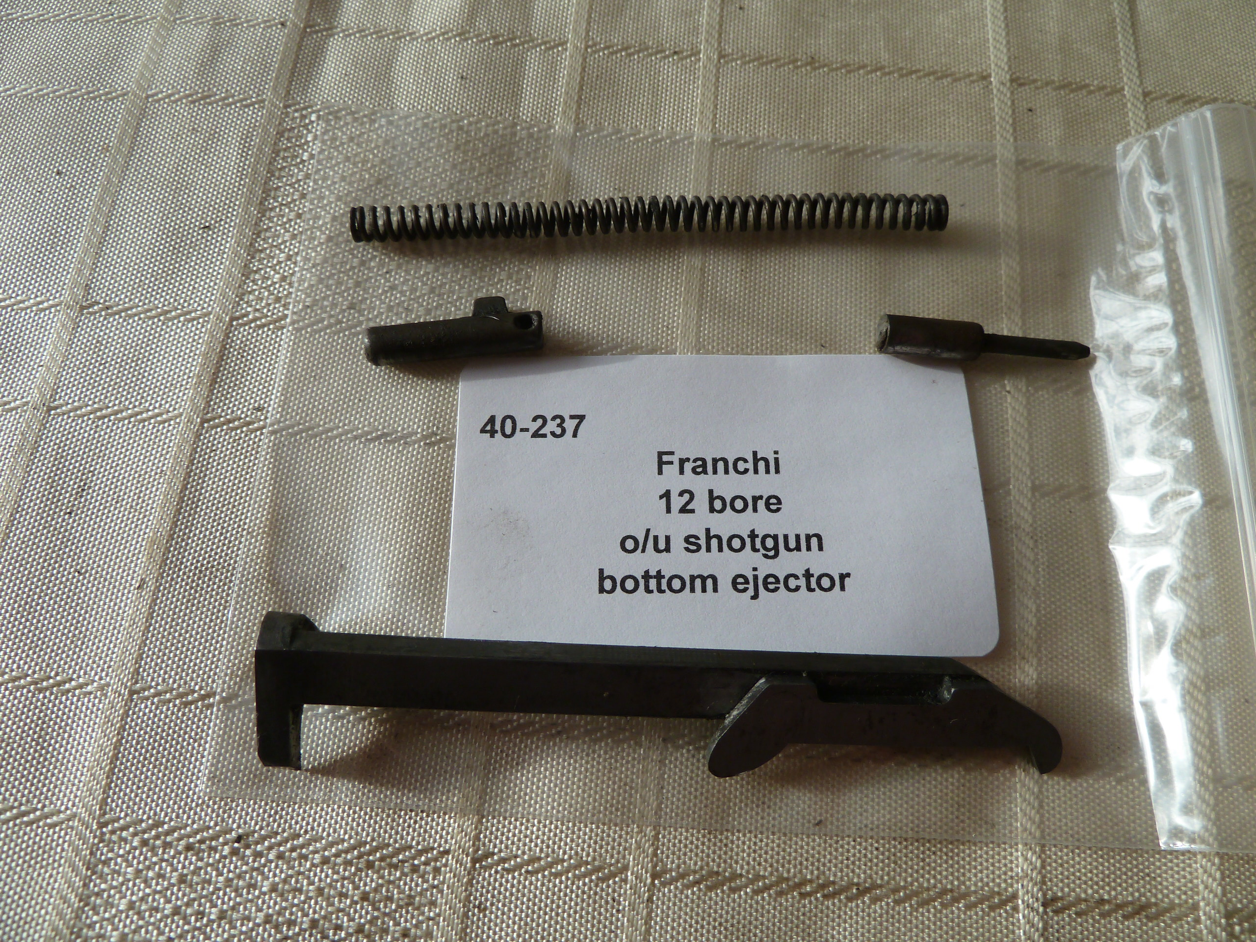 Franchi shotgun bottom barrel ejector