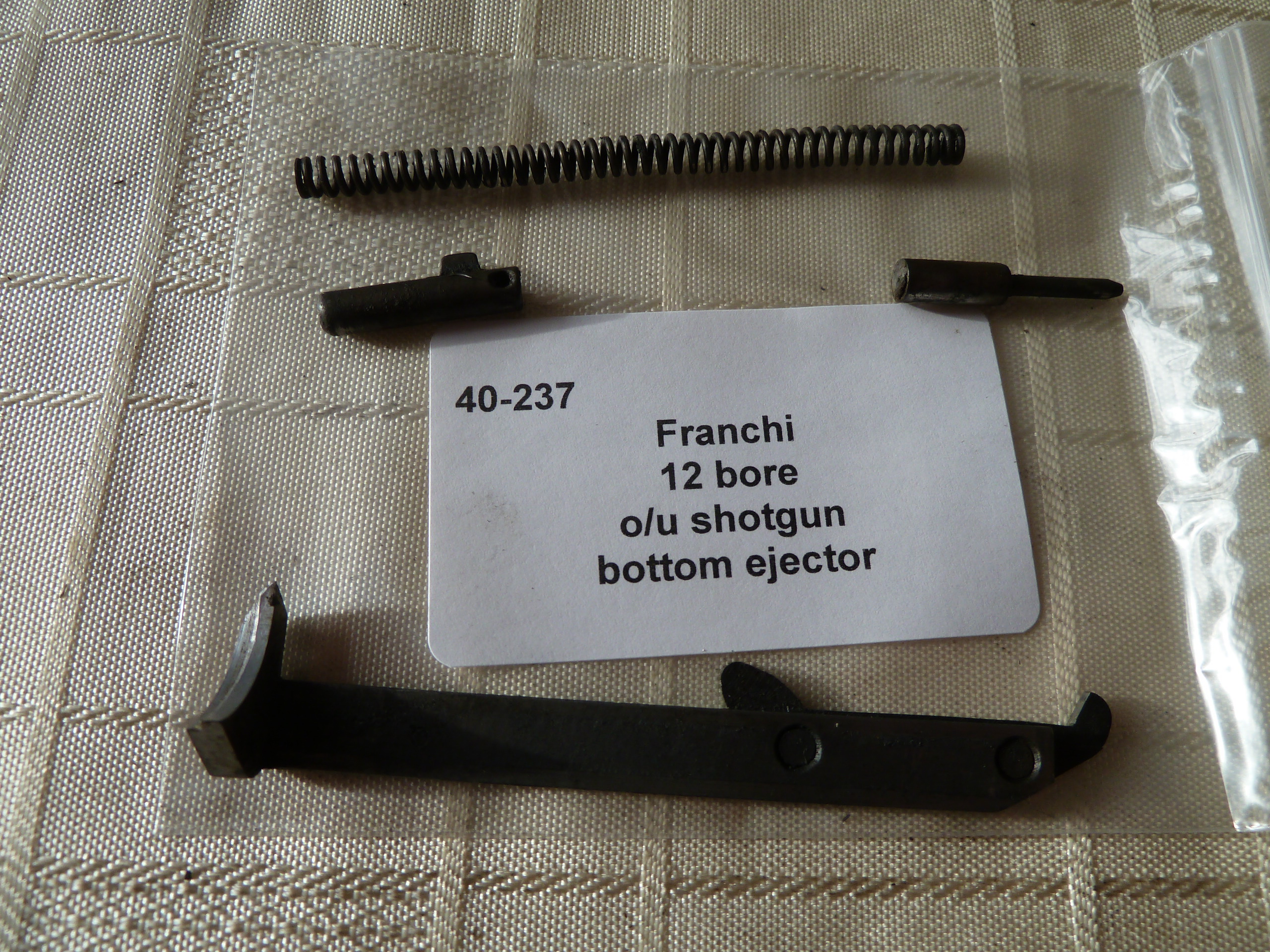 Franchi shotgun bottom barrel ejector