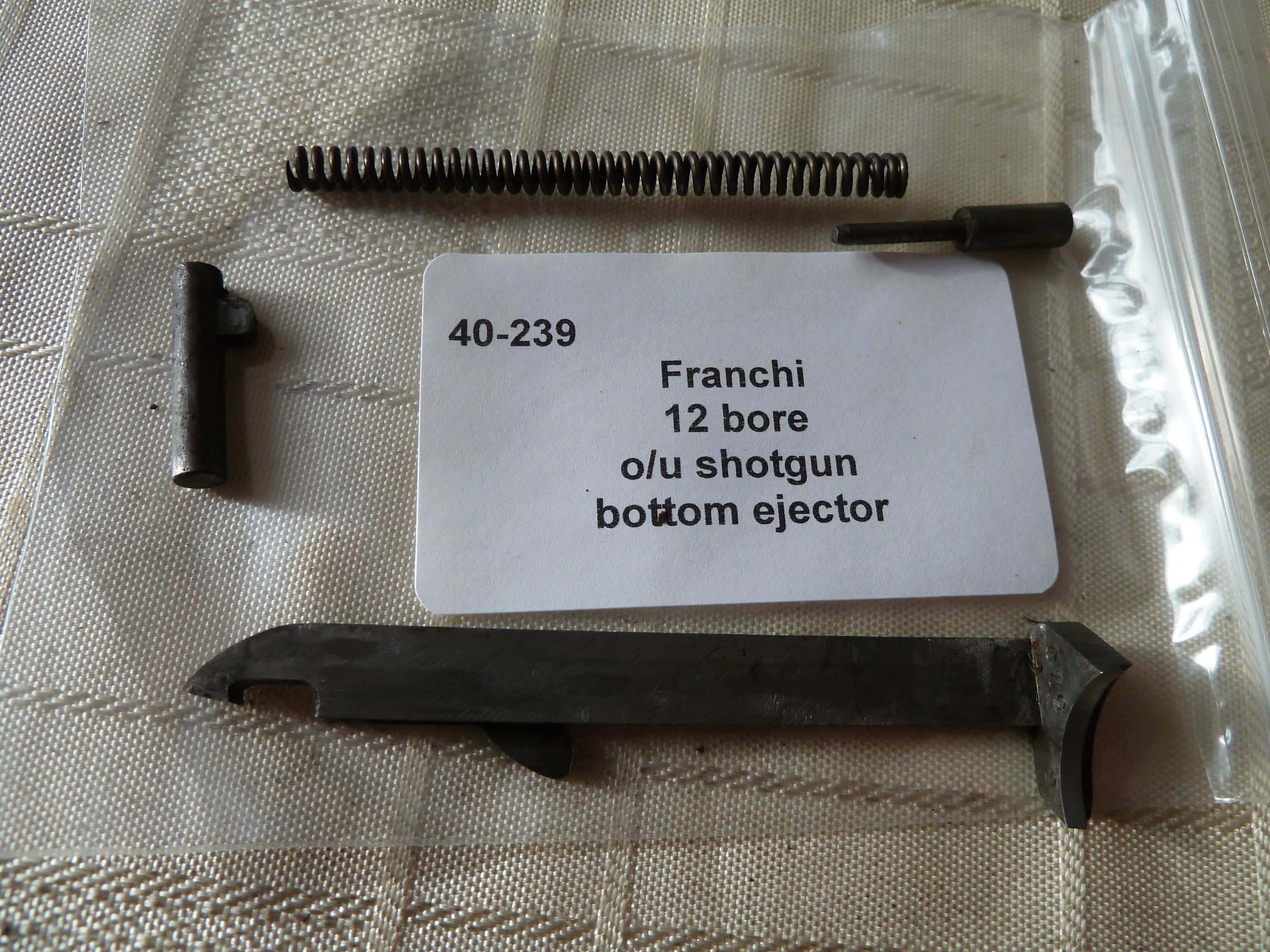 Franchi 12 gauge shotgun bottom barrel ejector
