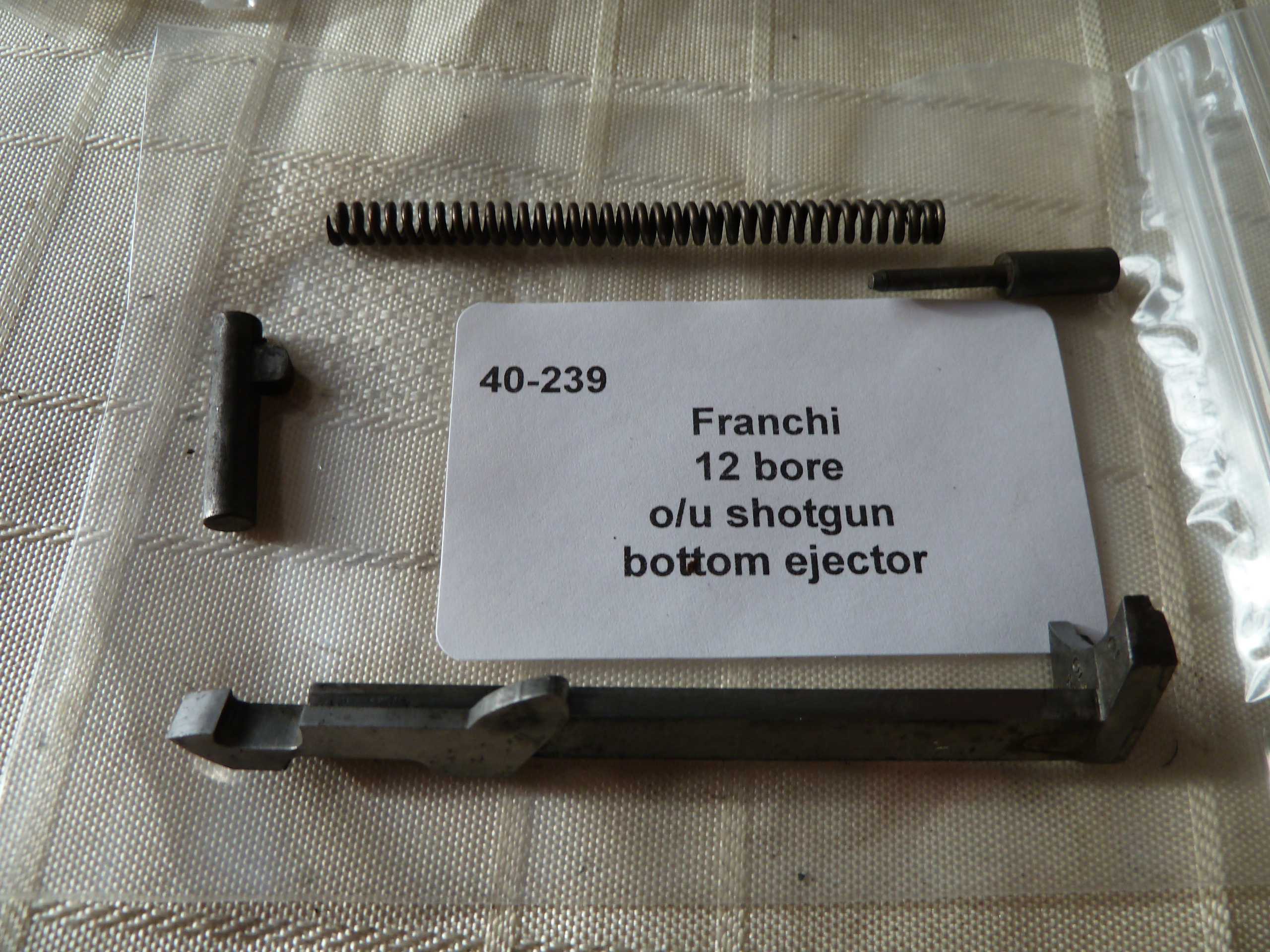 Franchi 12 gauge shotgun bottom barrel ejector