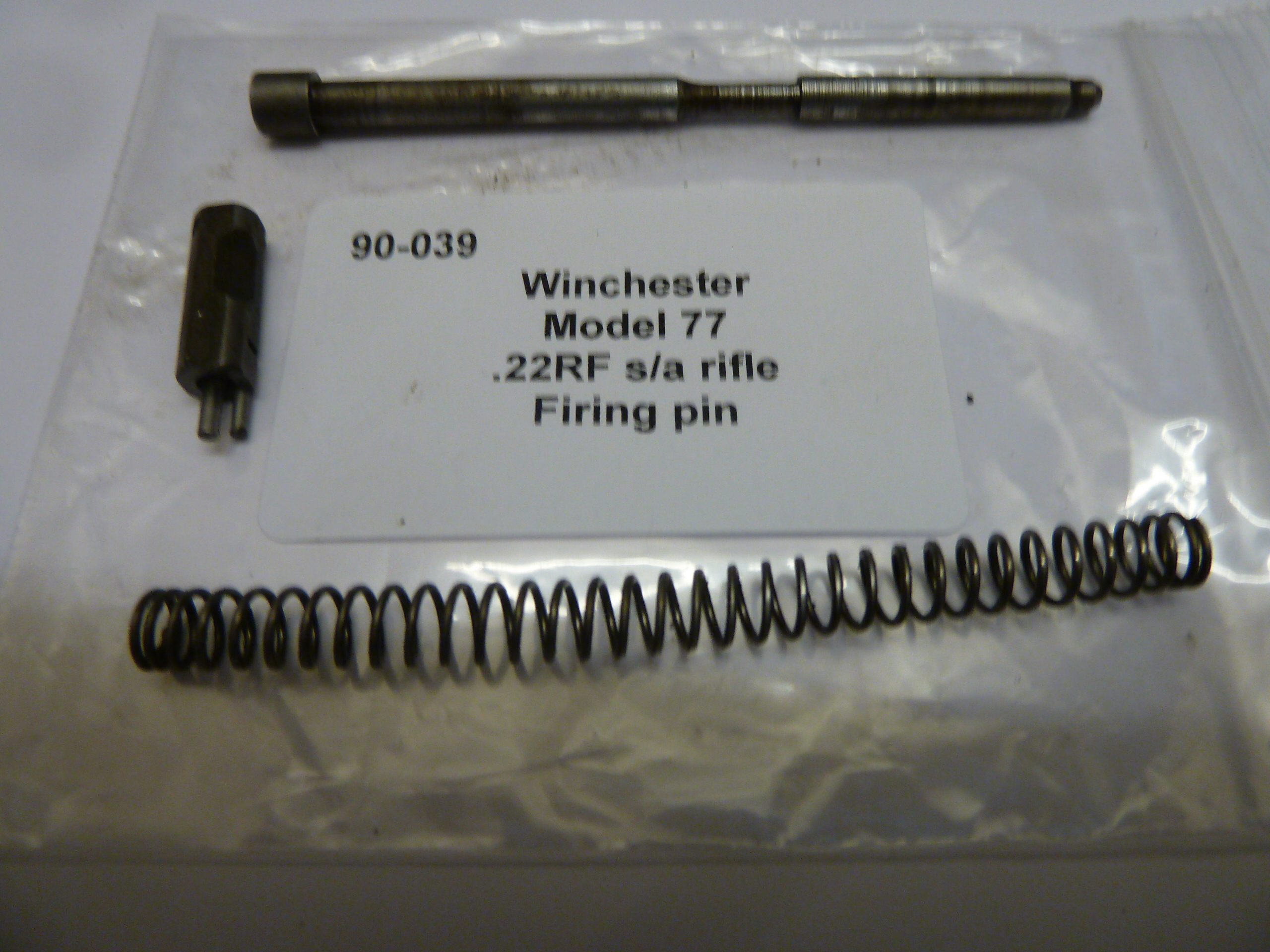 Winchester 77 rifle firing pin