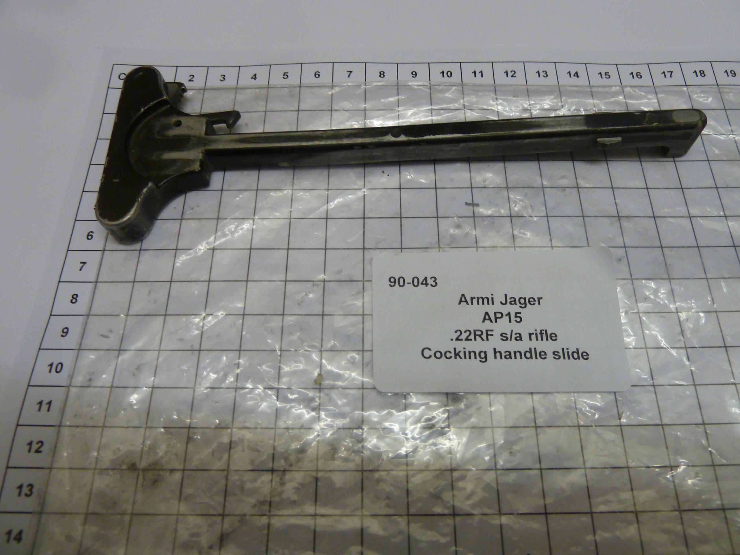 Armi Jager AP15 .22LR rifle cockinghandle slide