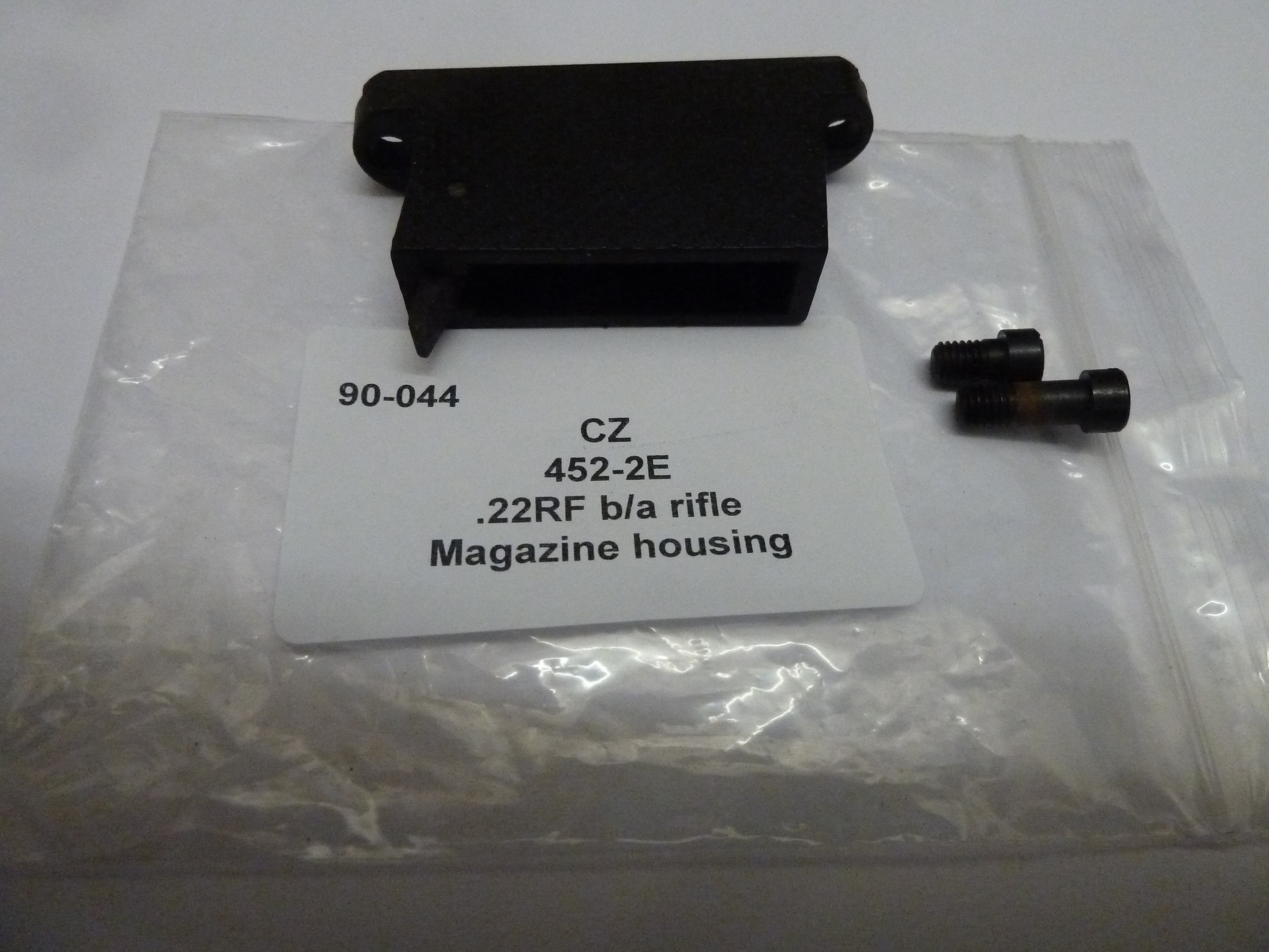CZ 452-2E .22LR rifle magazine housing