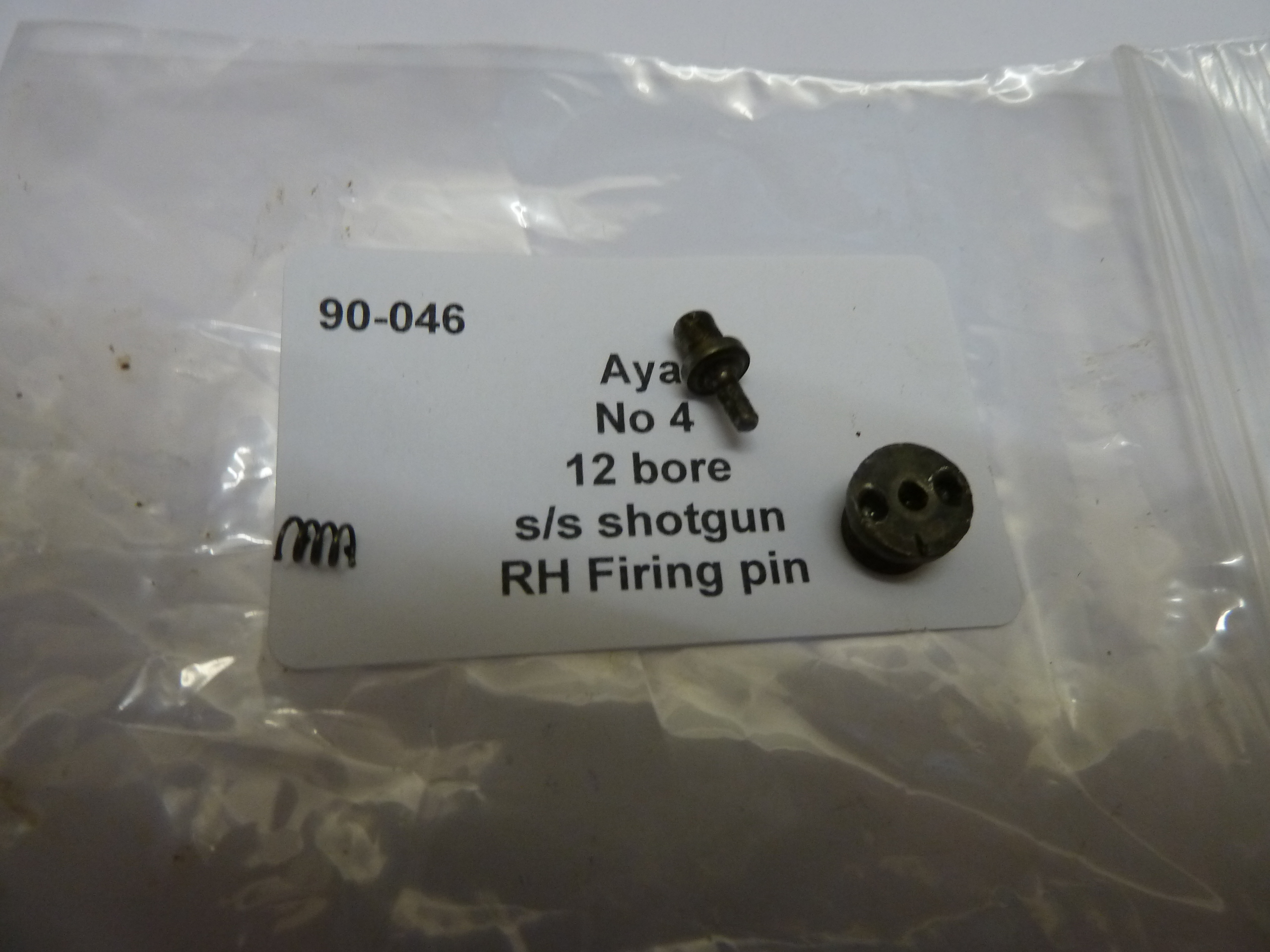 Aya No 4 shotgun firing pin right barrel
