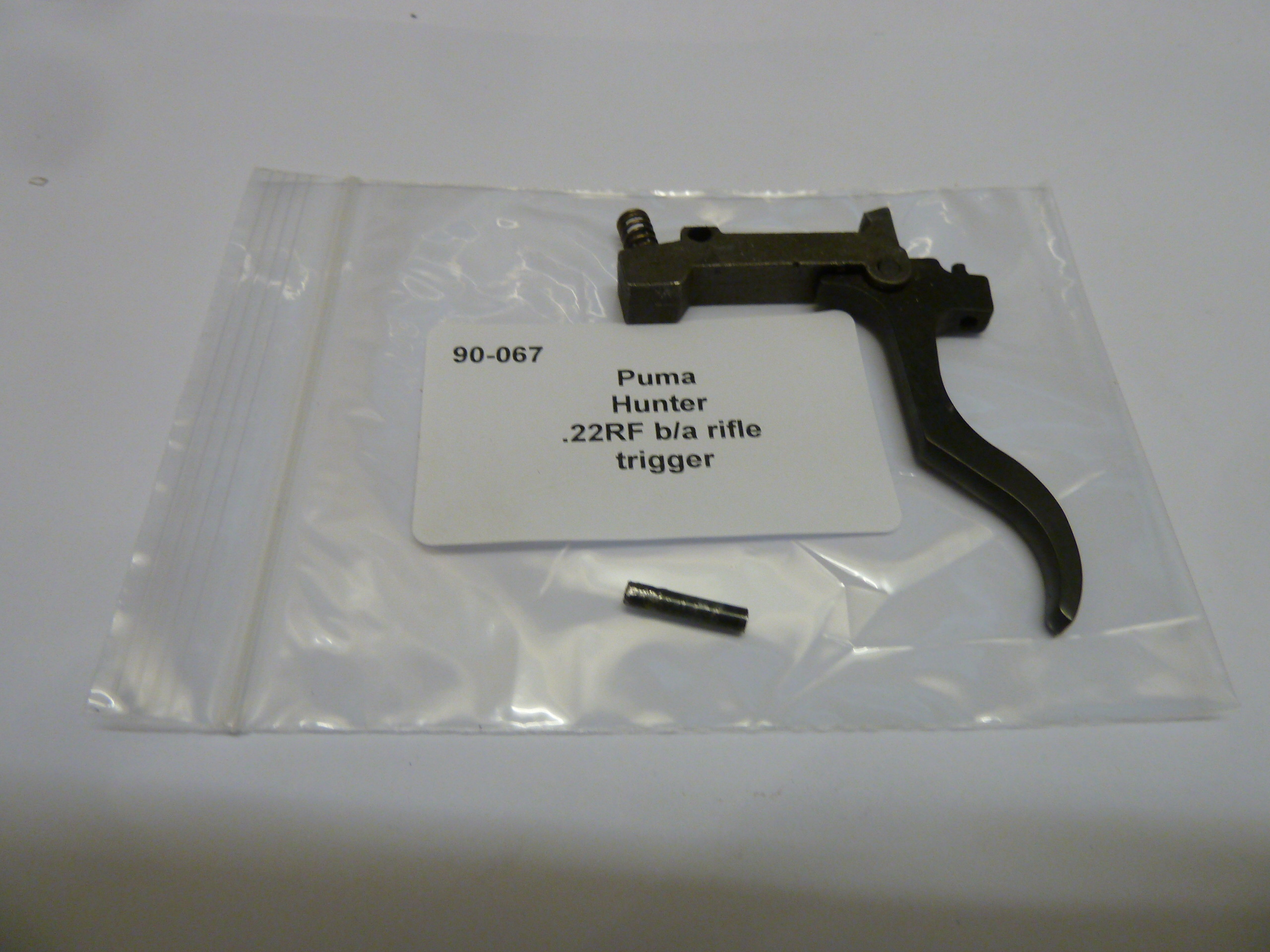 Puma Hunter .22RF bolt action rifle trigger