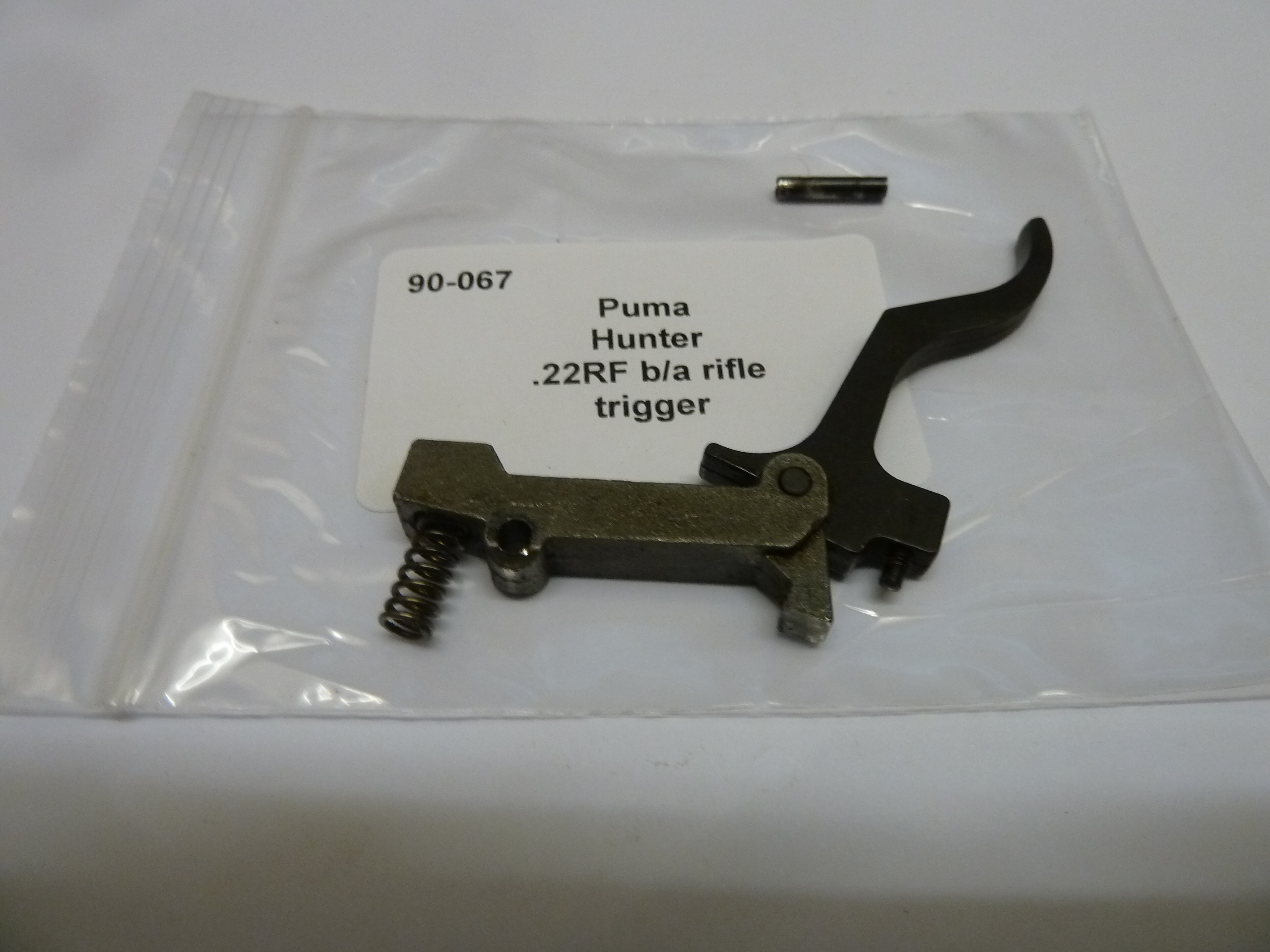Puma Hunter .22RF bolt action rifle trigger