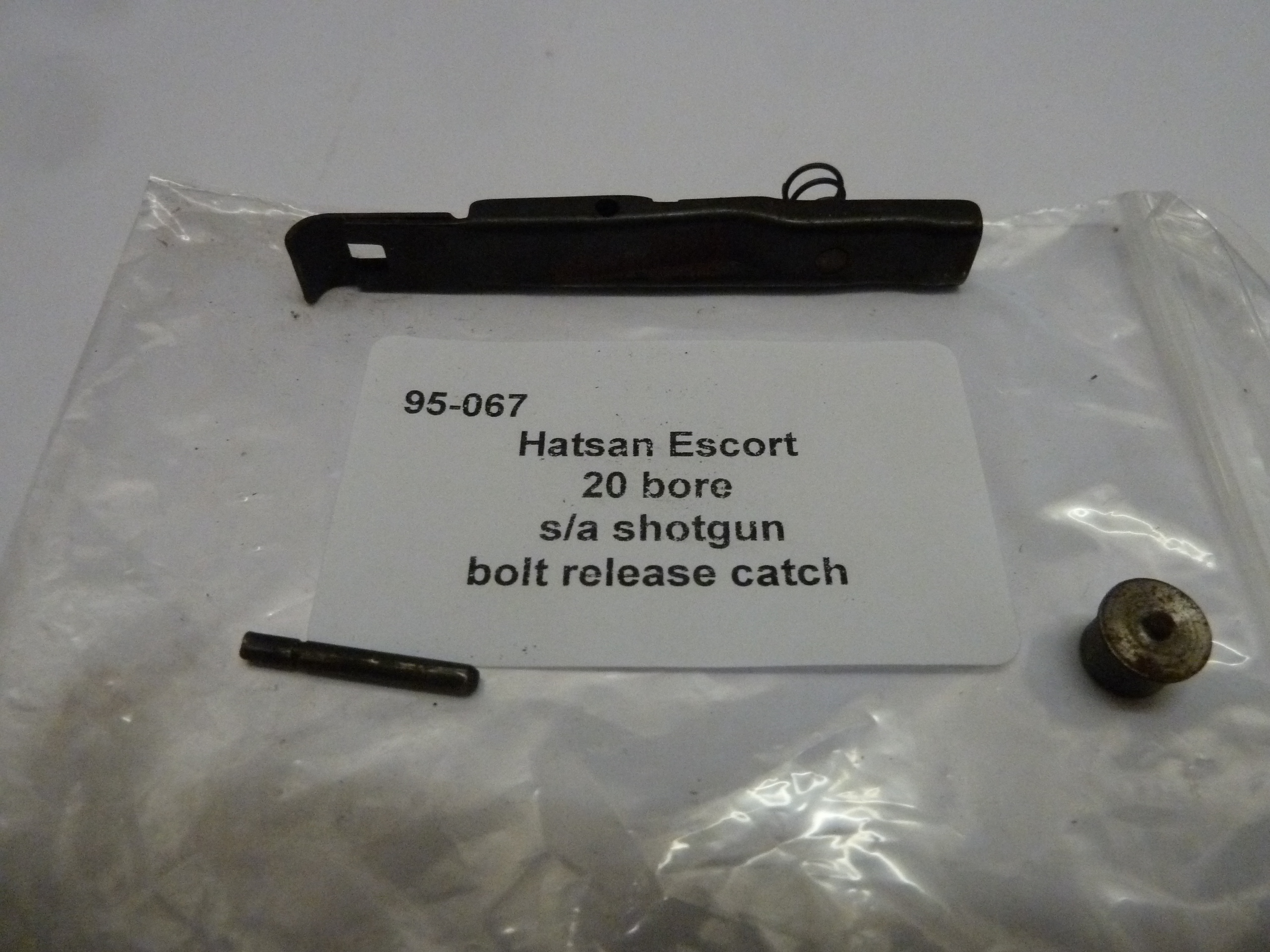 Hatsan Escort 20 bore bolt release catch