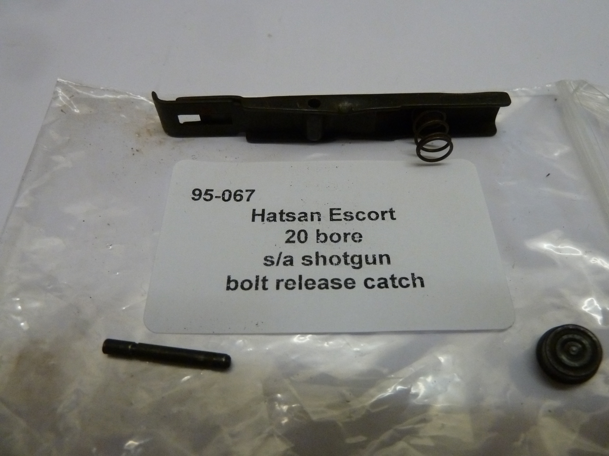 Hatsan Escort 20 bore bolt release catch
