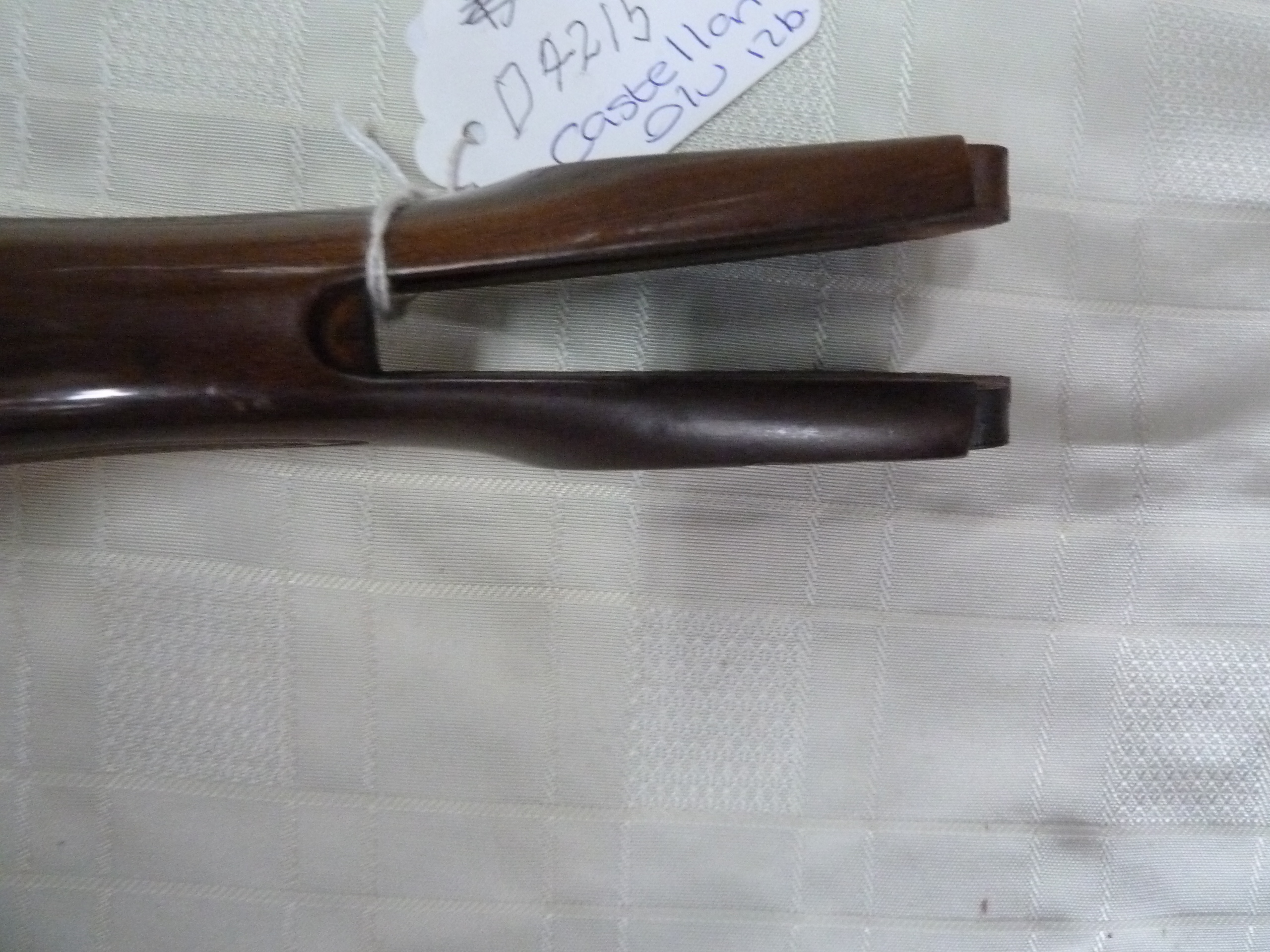 Castellani 12 gauge shotgun stock