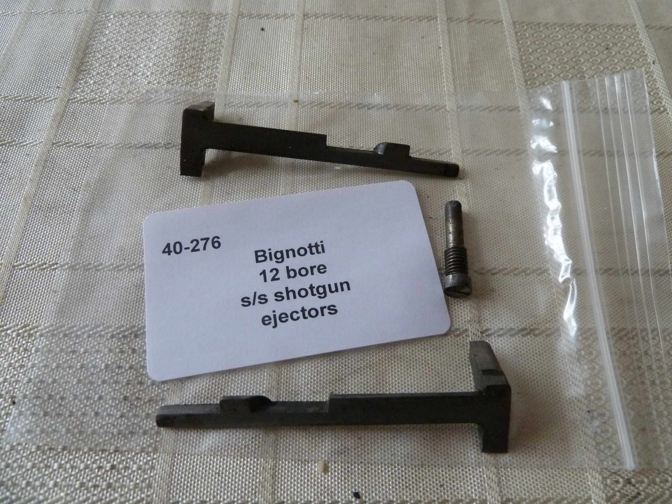 Bignotti 12 bore shotgun ejectors