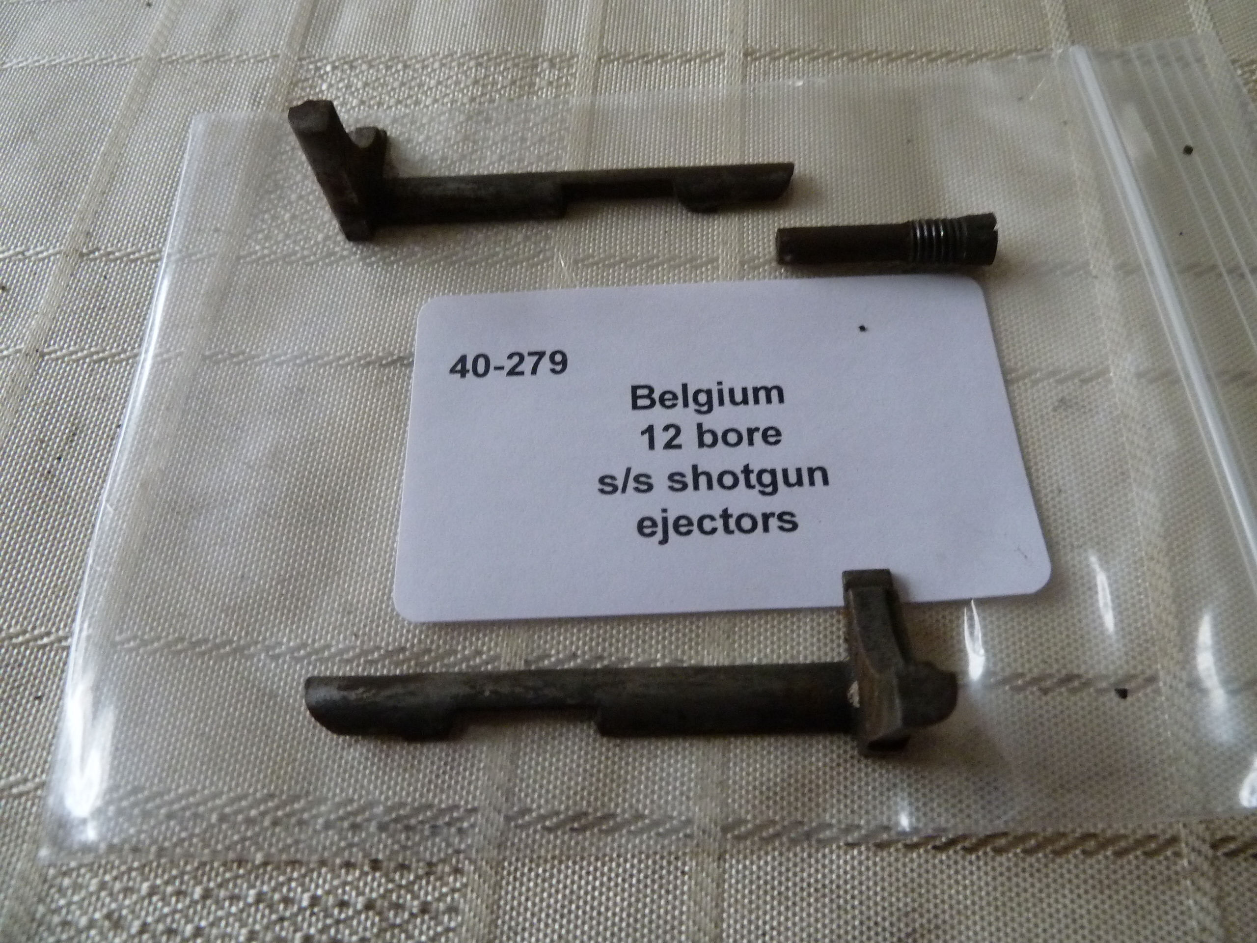 Belgium 12 gauge shotgun ejectors