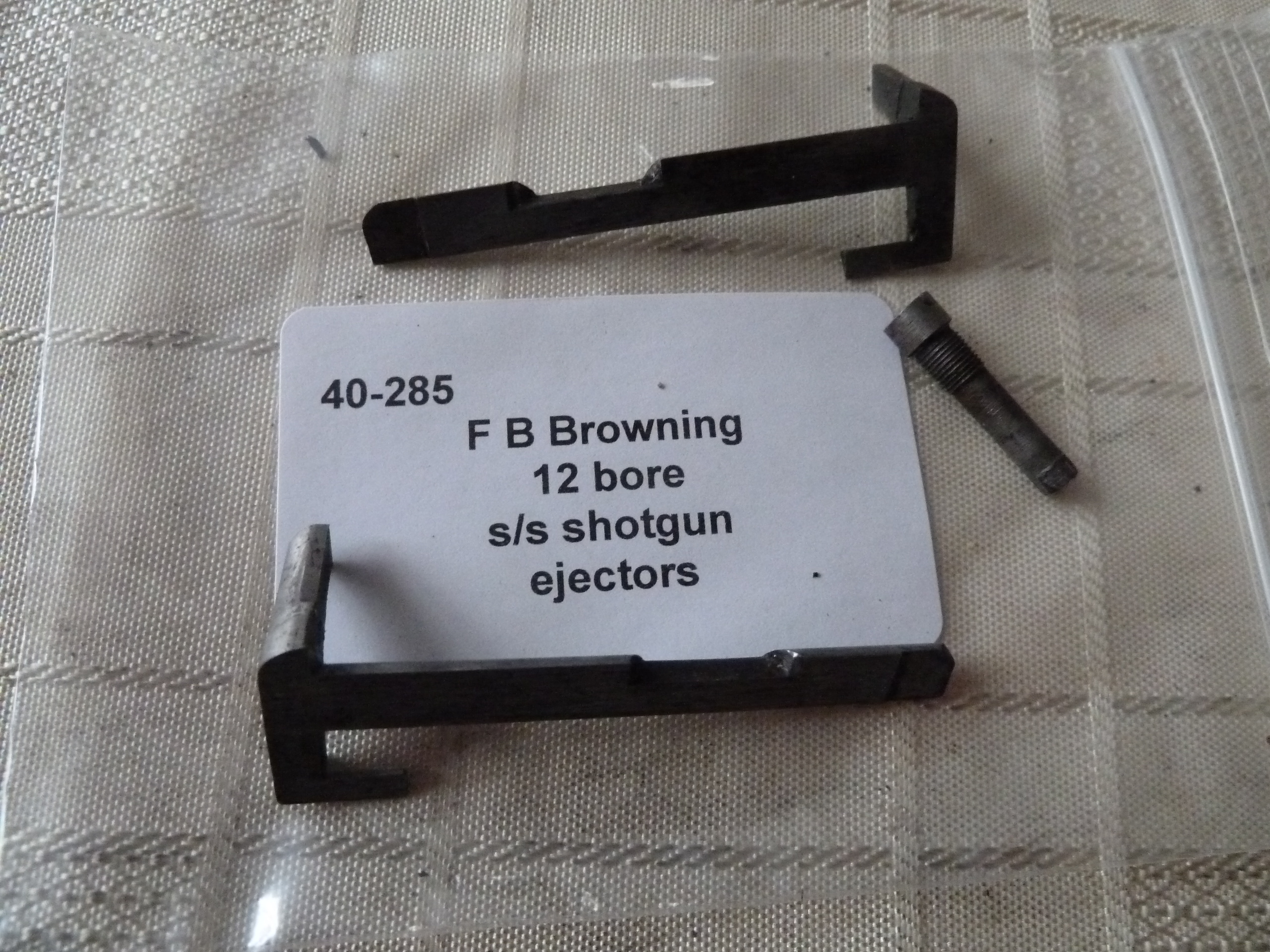 F N Browning 12 gauge shotgun ejectors