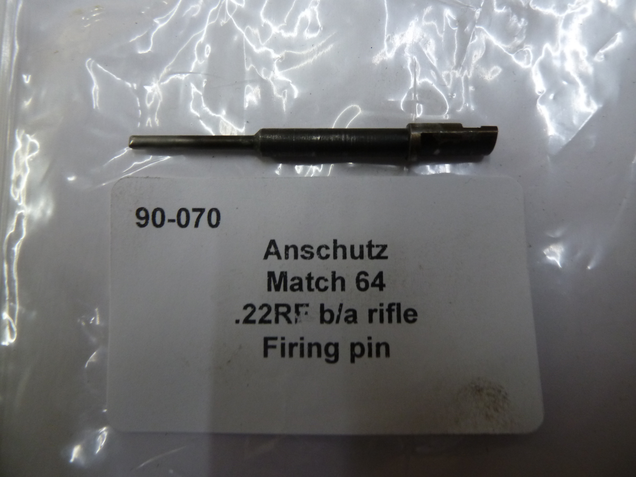Anschutz Match 64 firing pin