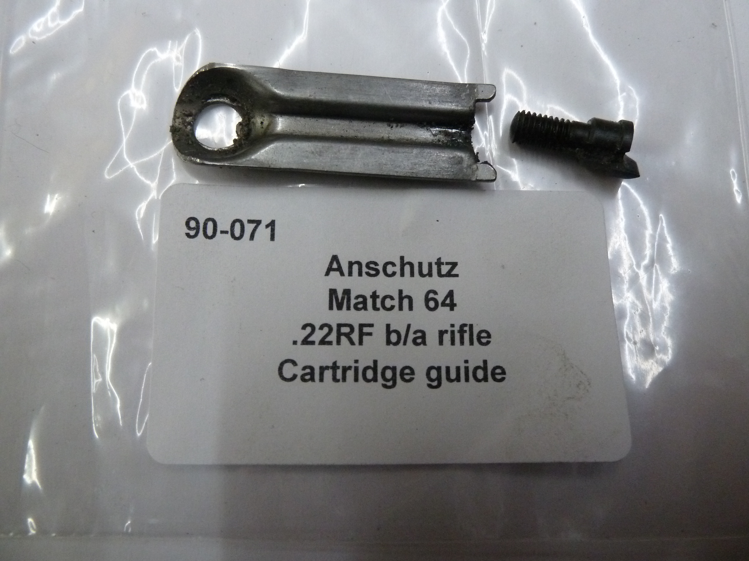 Anschutz Match 64 cartridge guide