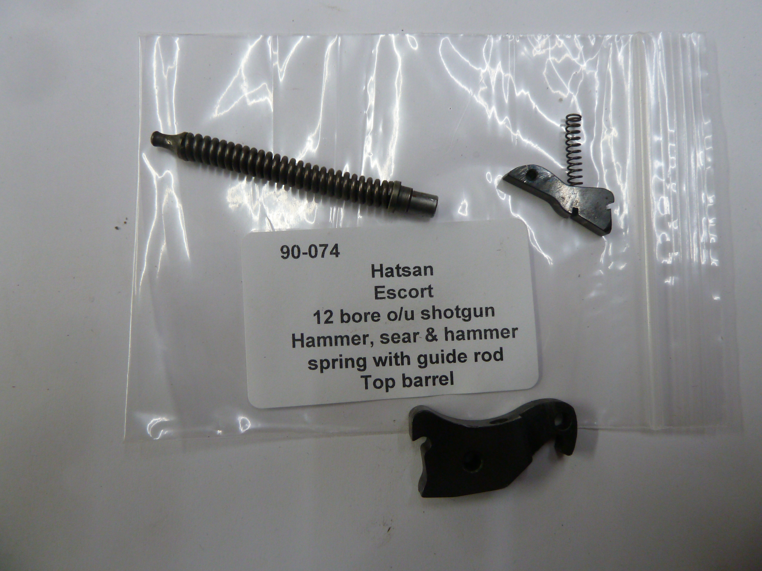 Hatsan over and under shotgun hammer top barrel