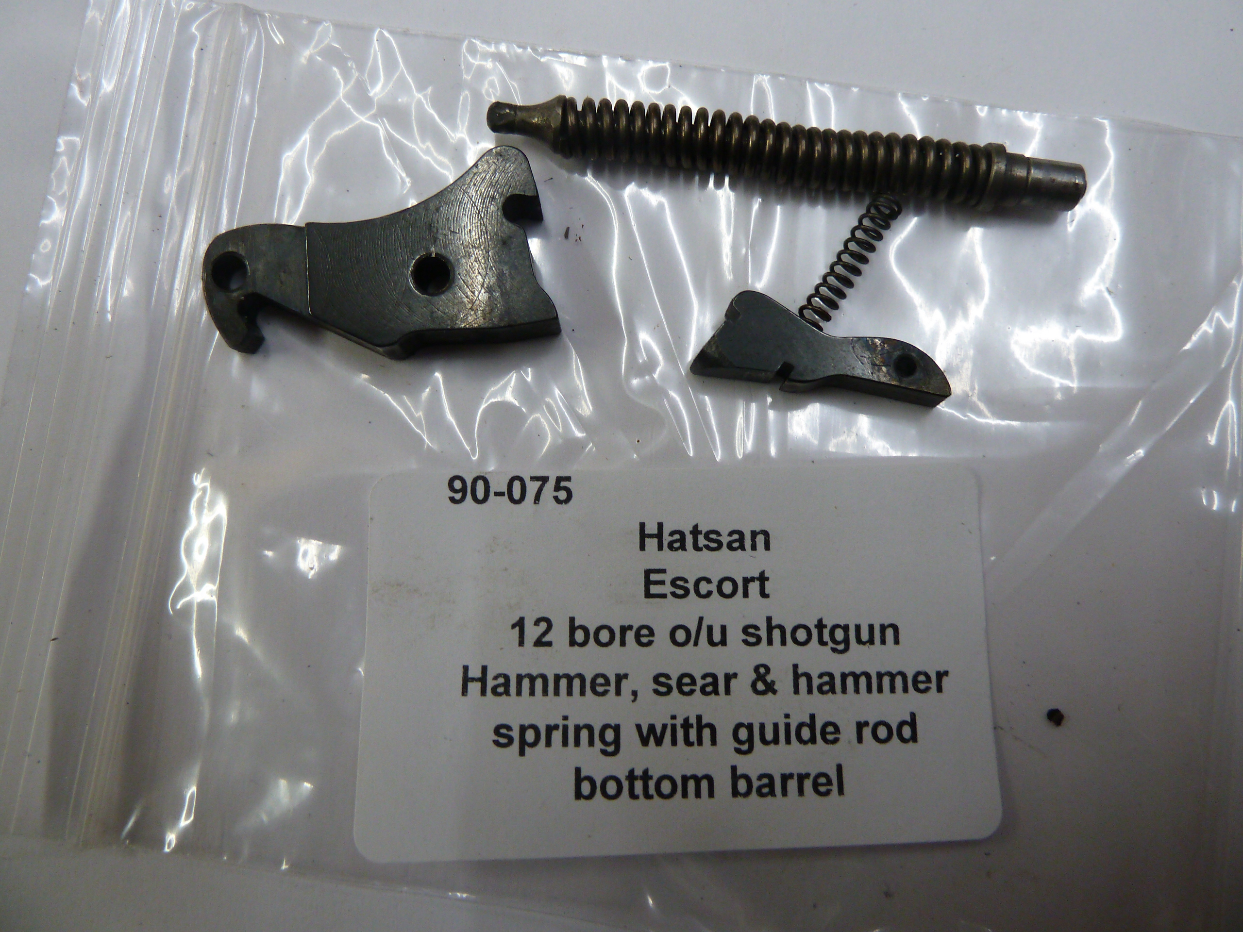 Hatsan over and under shotgun hammer bottom barrel
