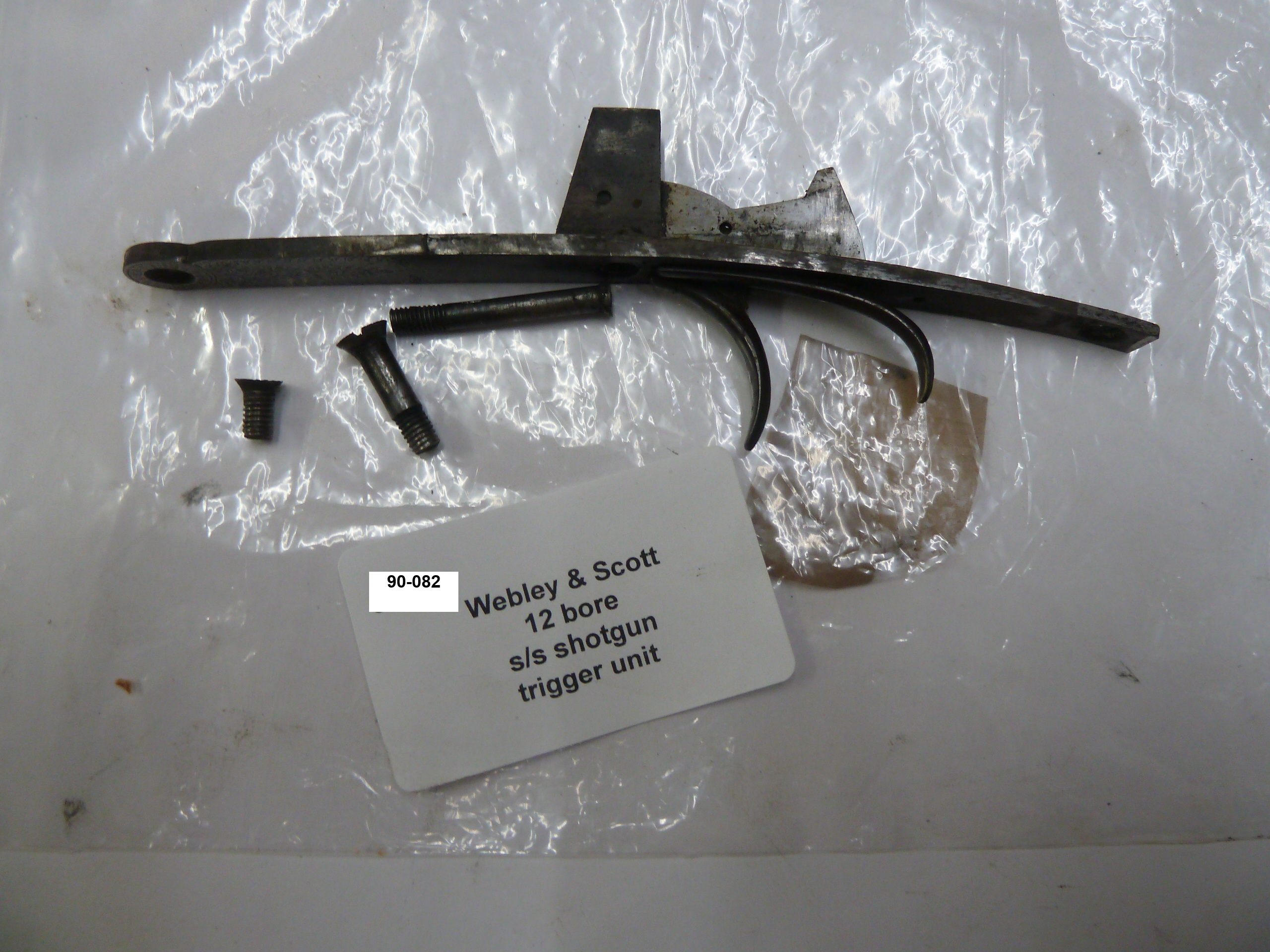Webley & Scott side by side trigger unit