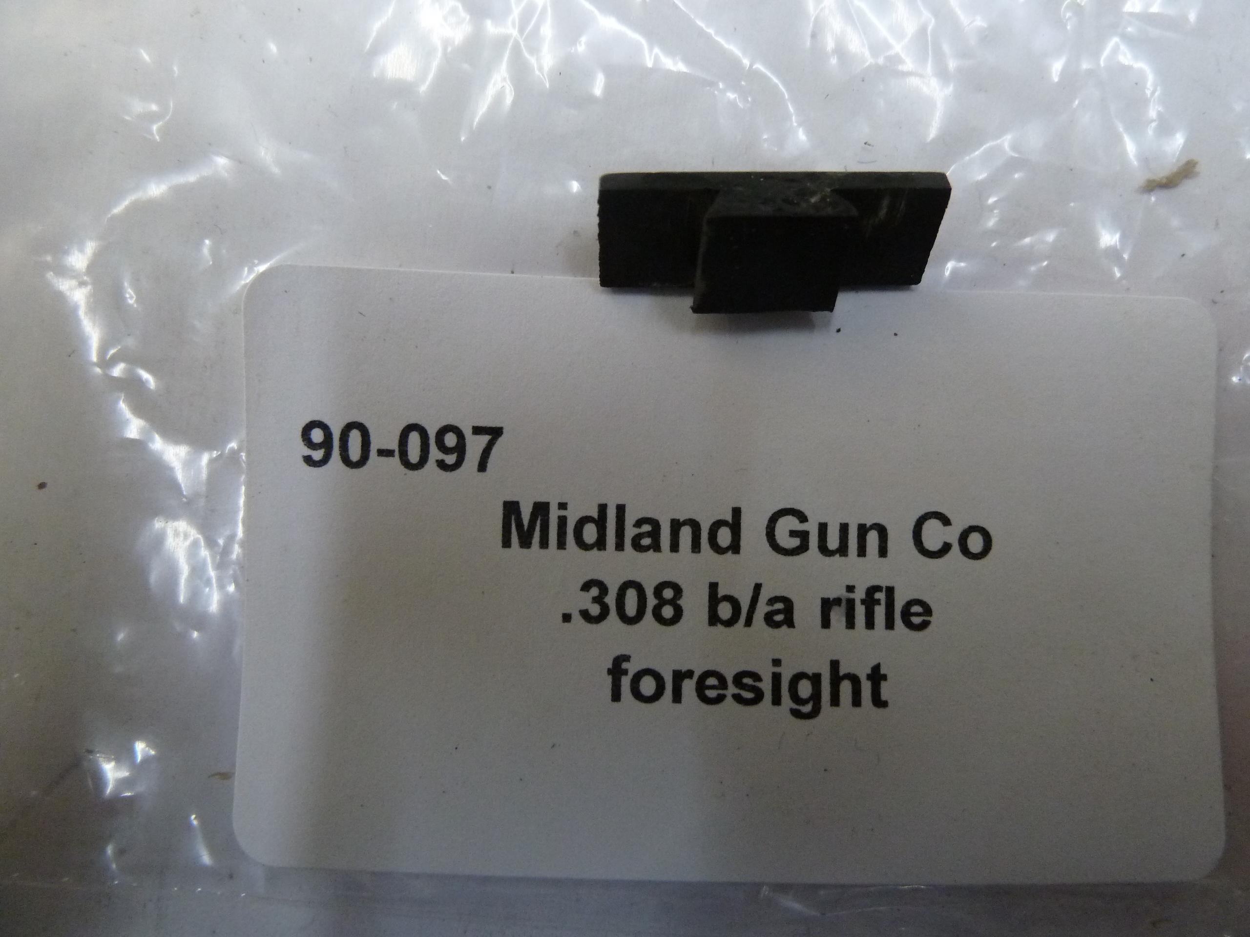 Midland .308 bolt action rifle foresight