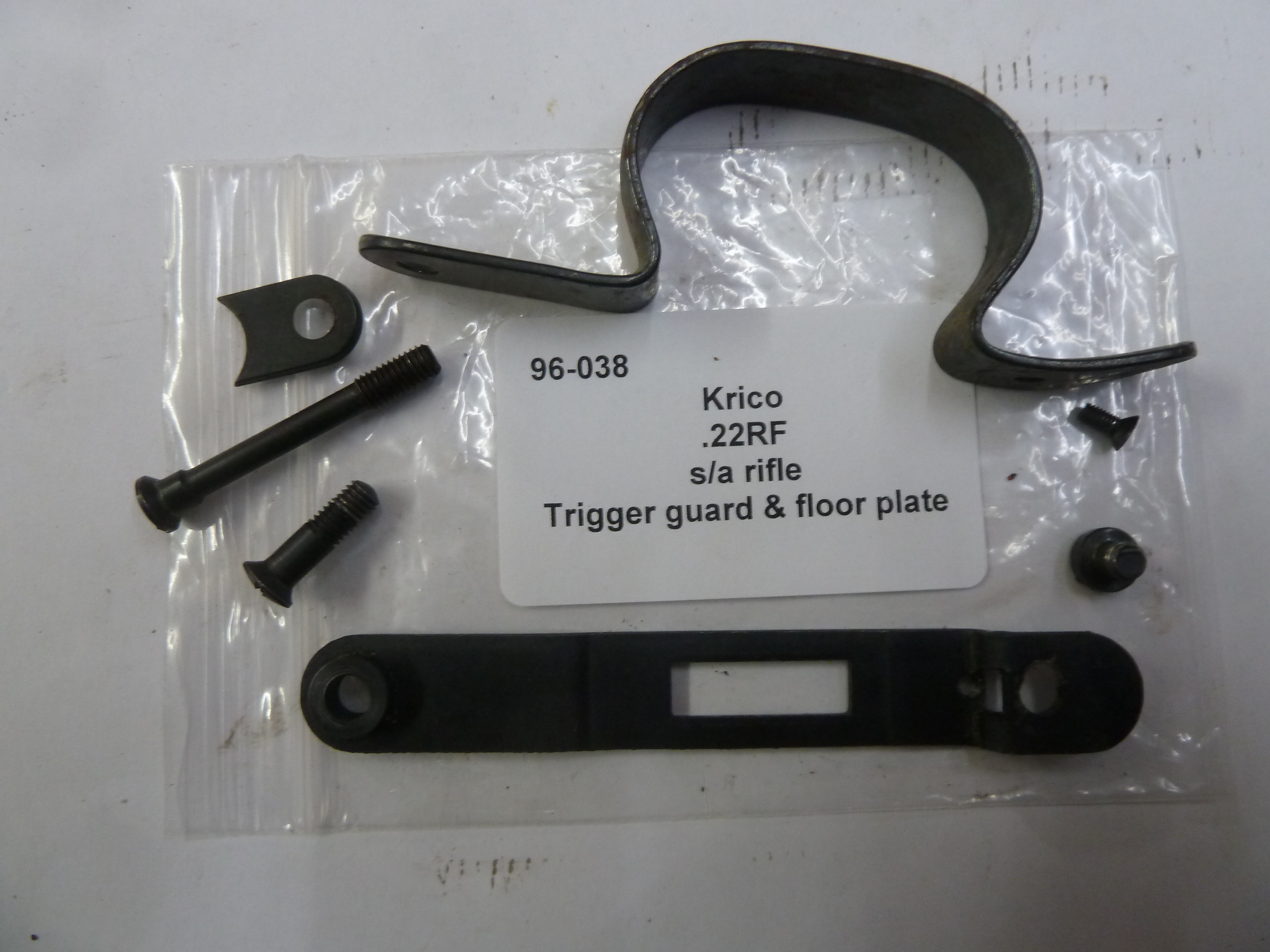 Krico semi auto rifle trigger guard