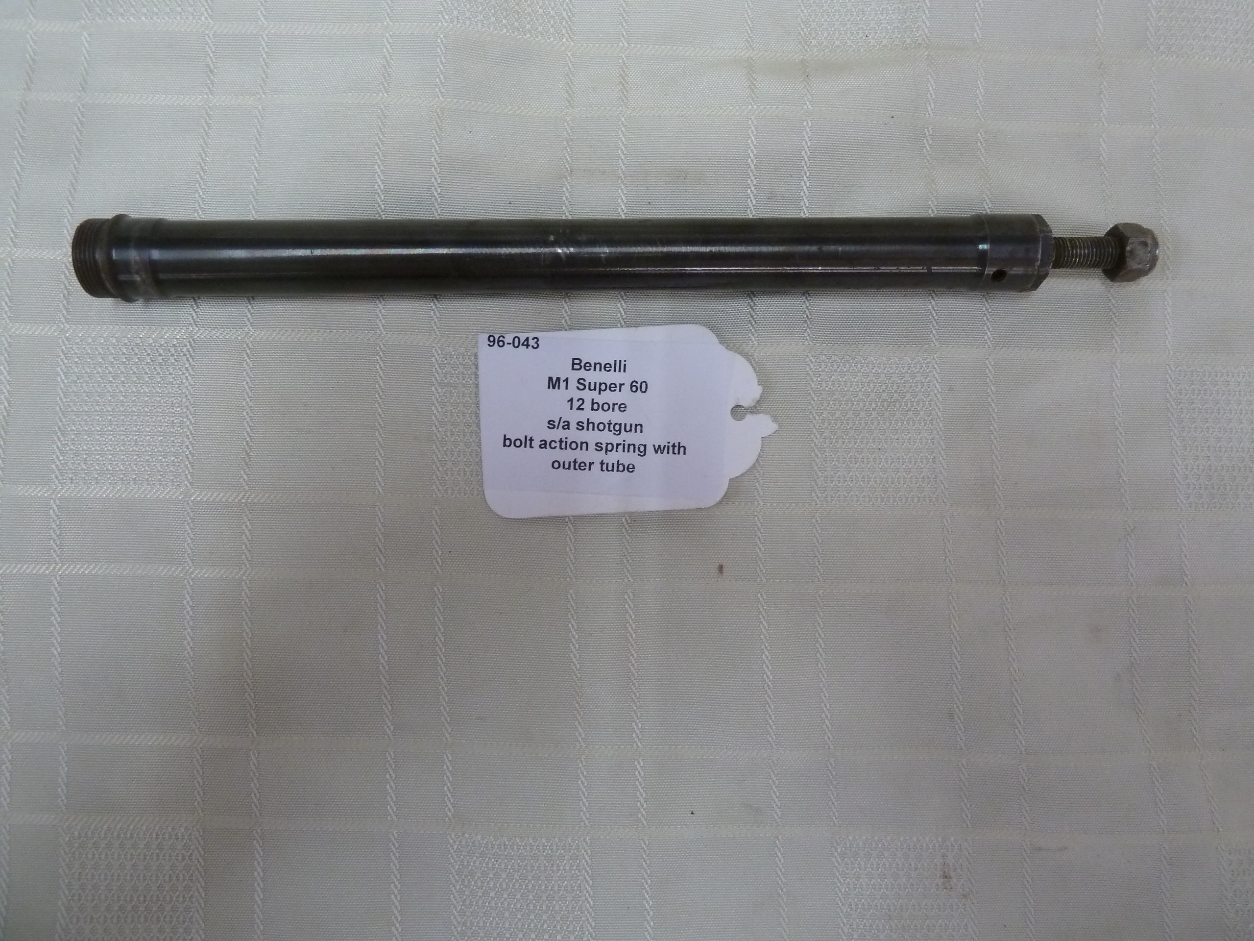 Benelli M1 Super 60 shotgun bolt action spring