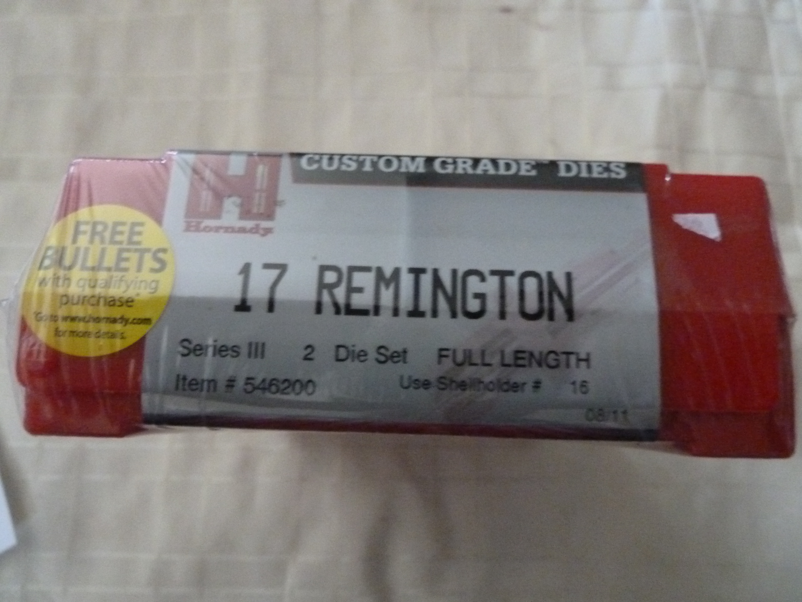 Hornady .17rem die