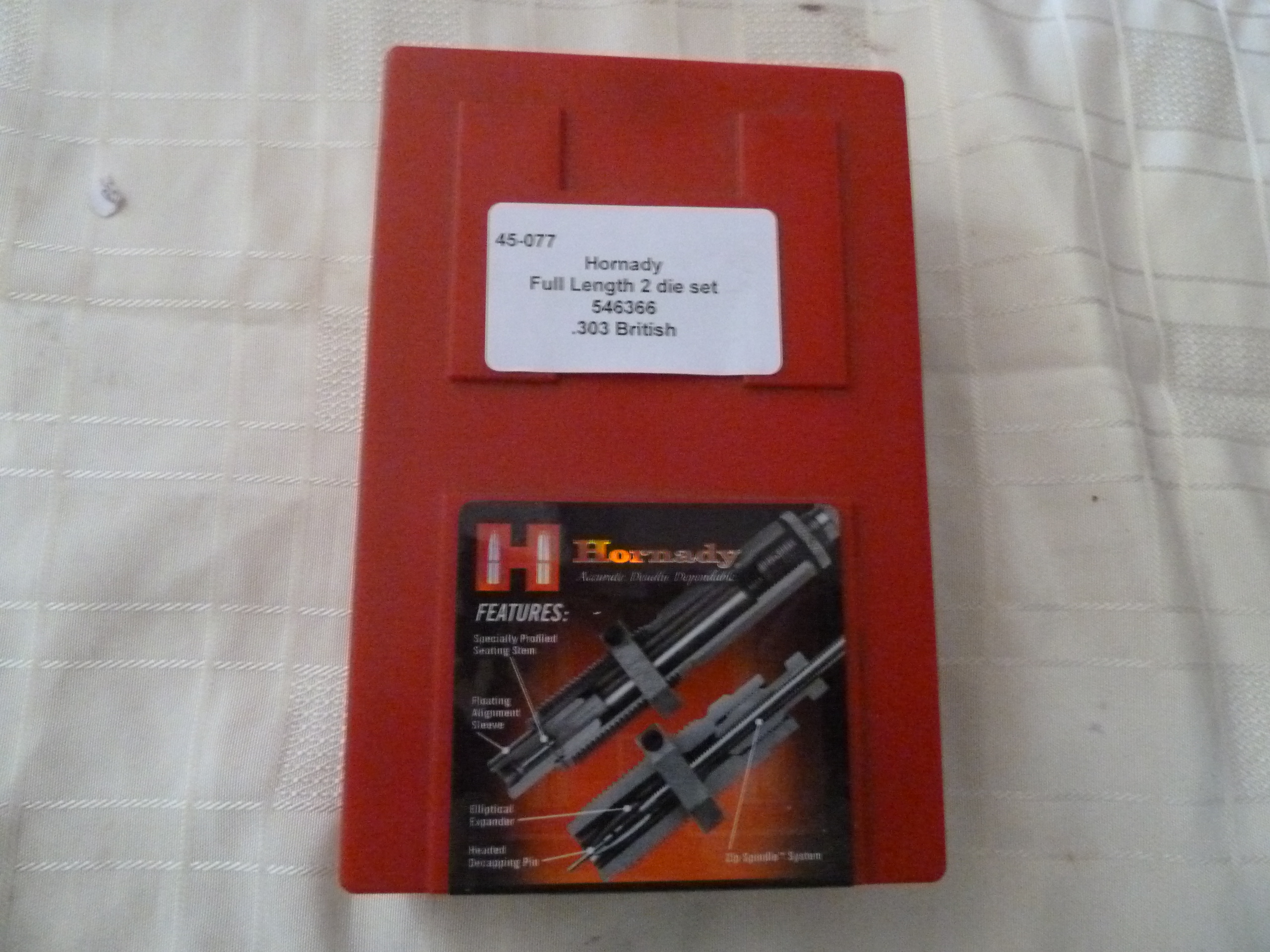 Hornady .303 british die