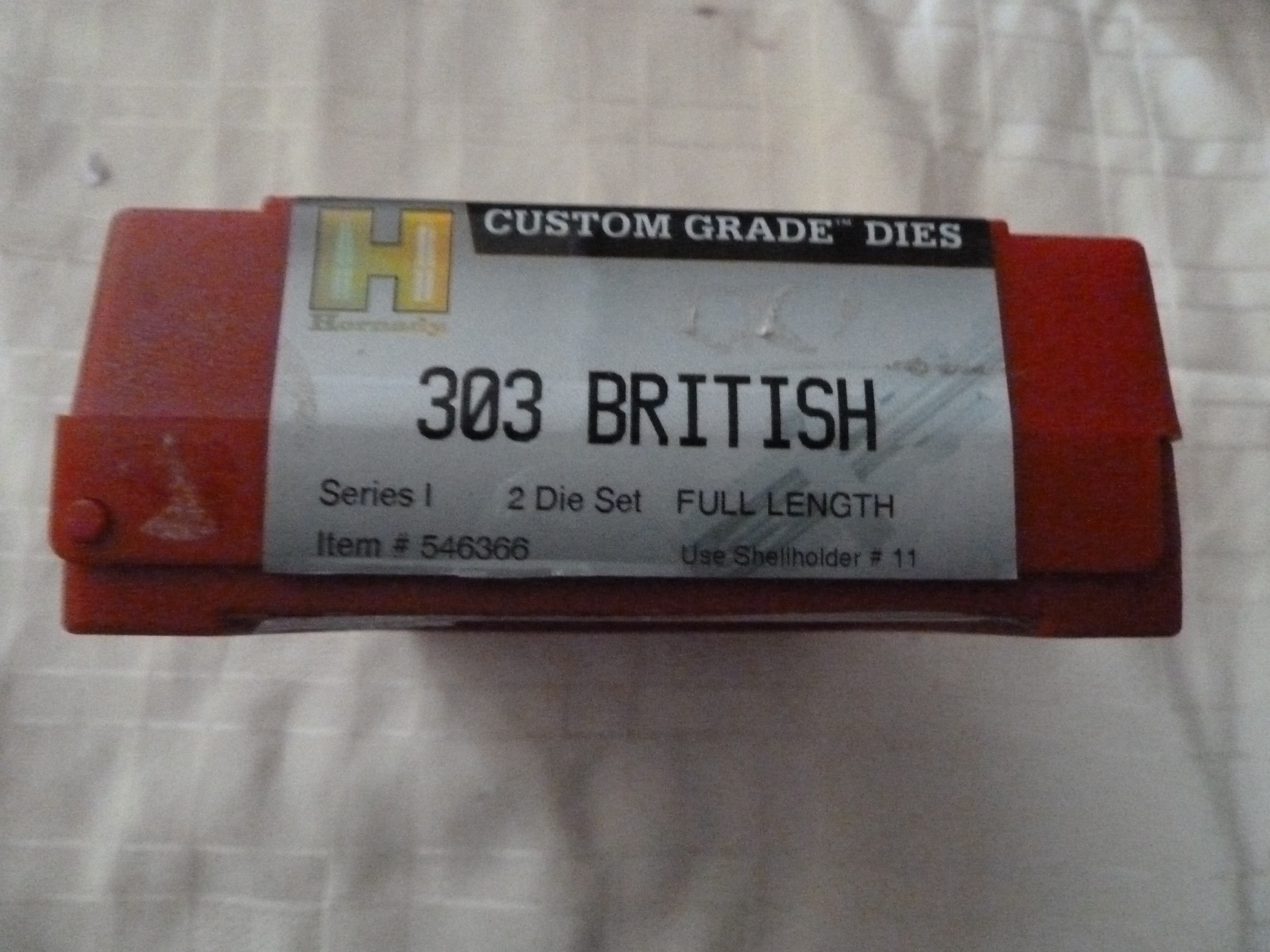 Hornady .303 british die