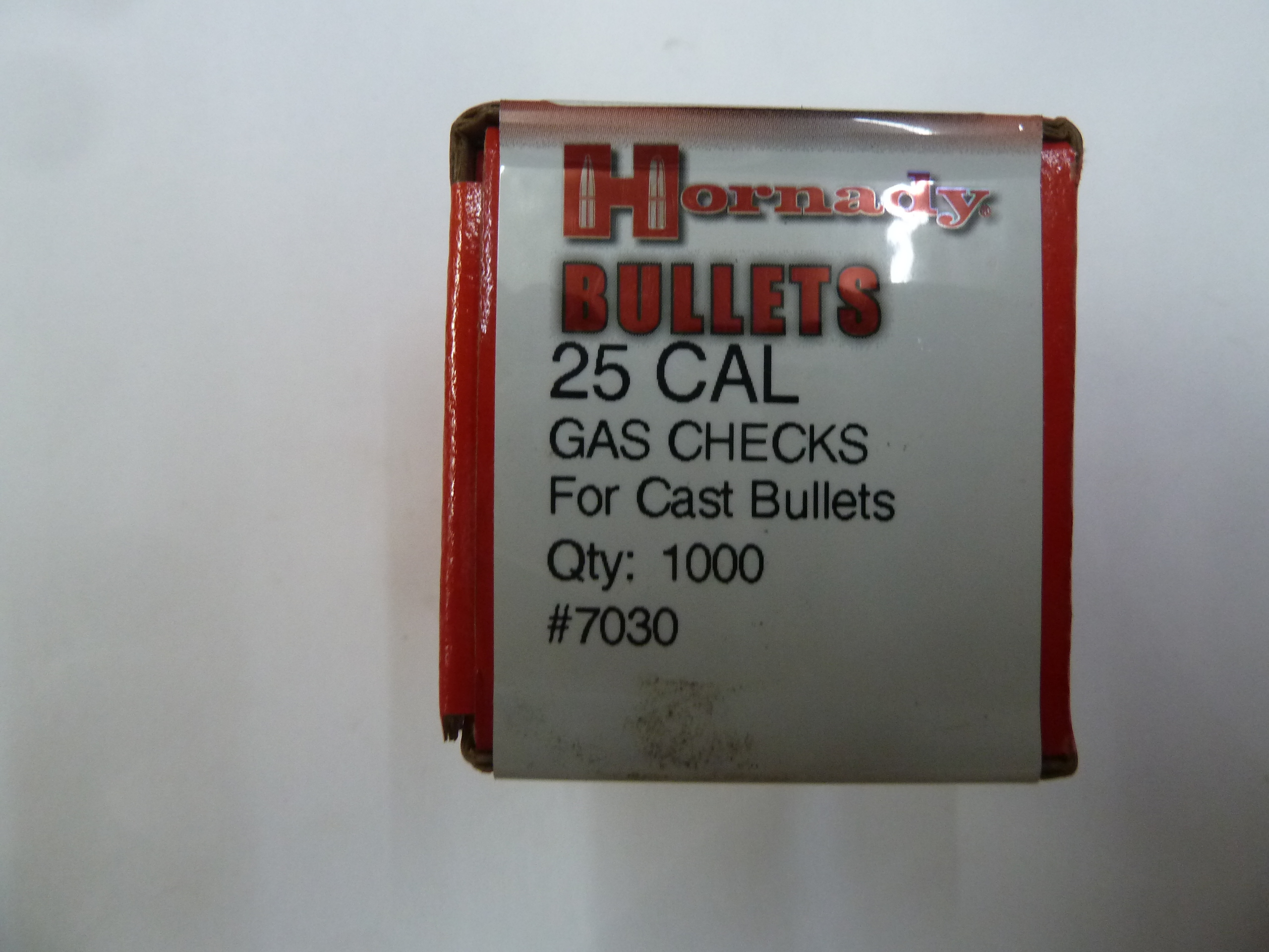 Hornady .25 cal Gas Checks