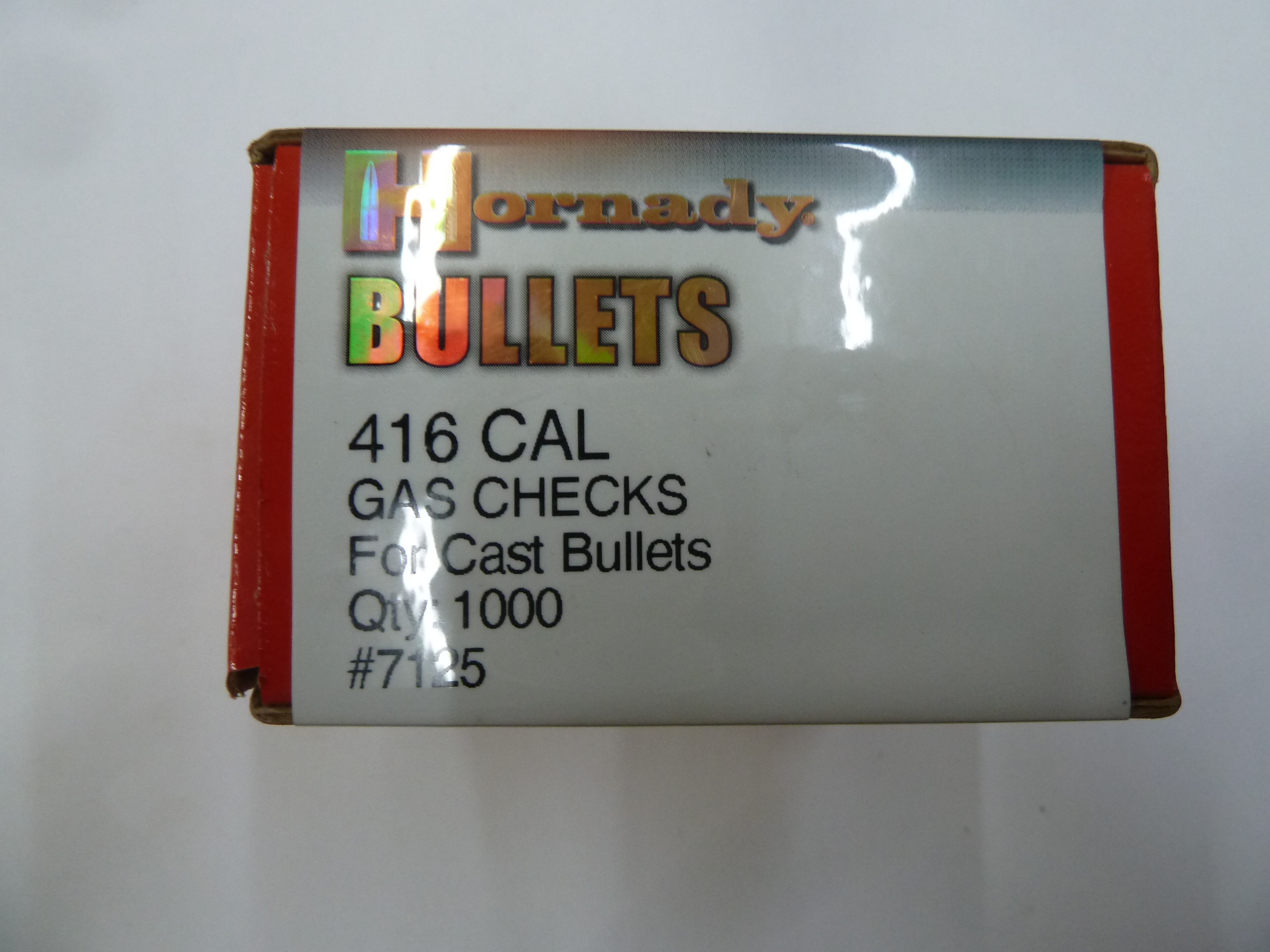 Hornady .416 cal Gas Checks