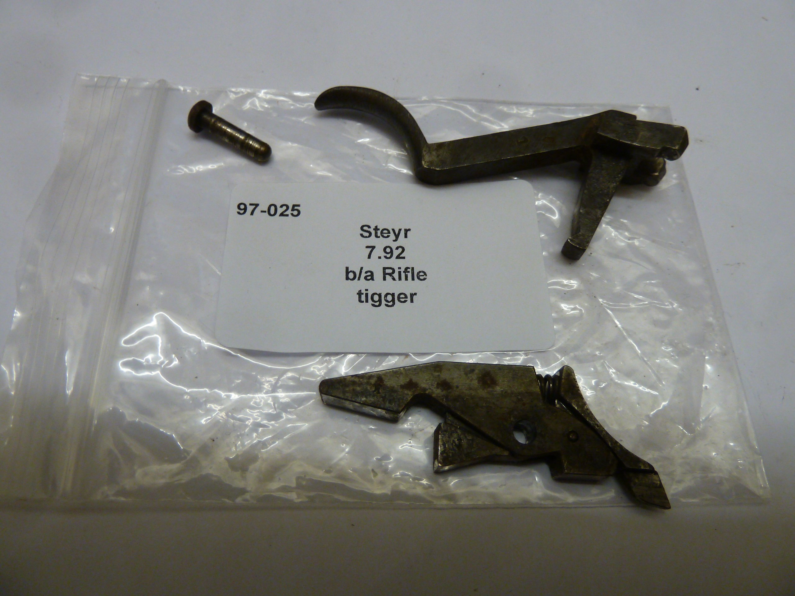 Steyr 7.92 rifle trigger