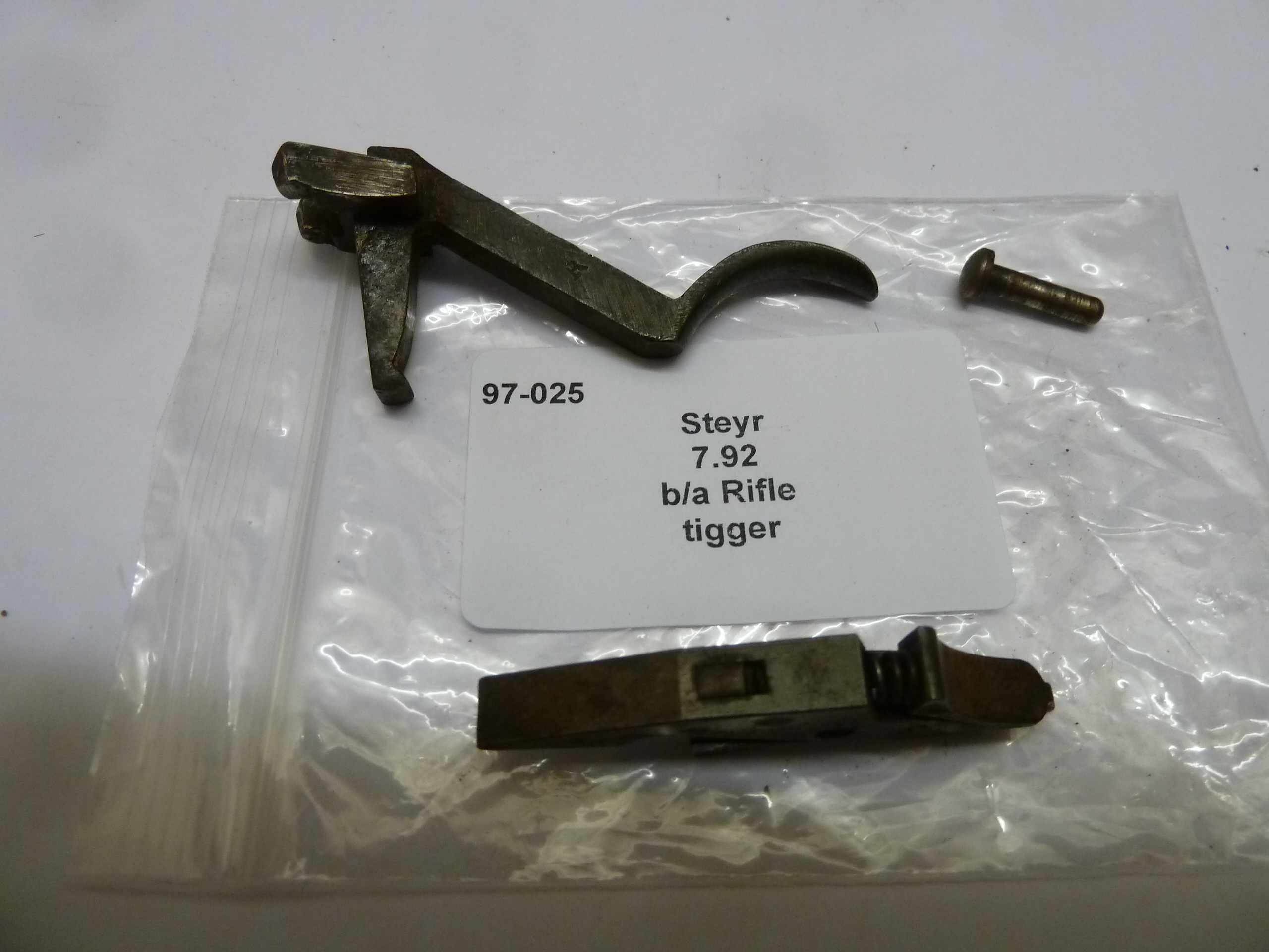Steyr 7.92 rifle trigger