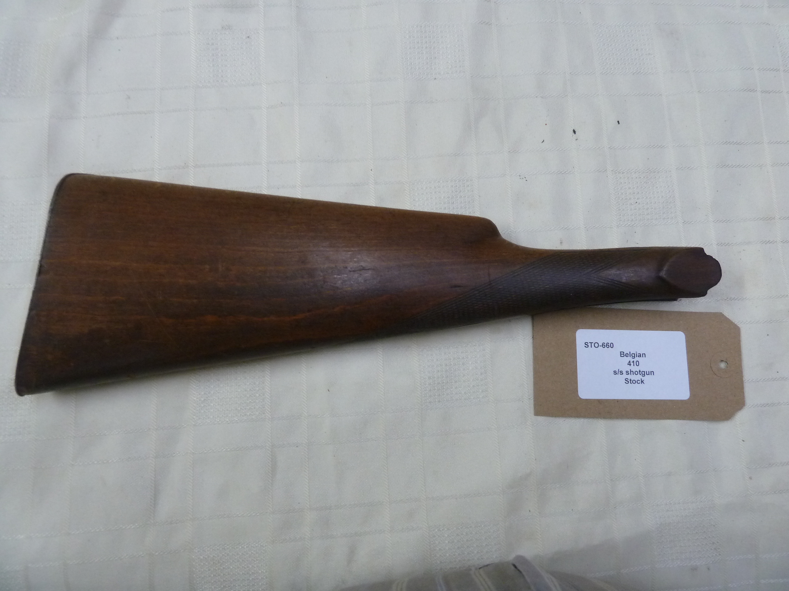 Belgian 410 shotgun stock