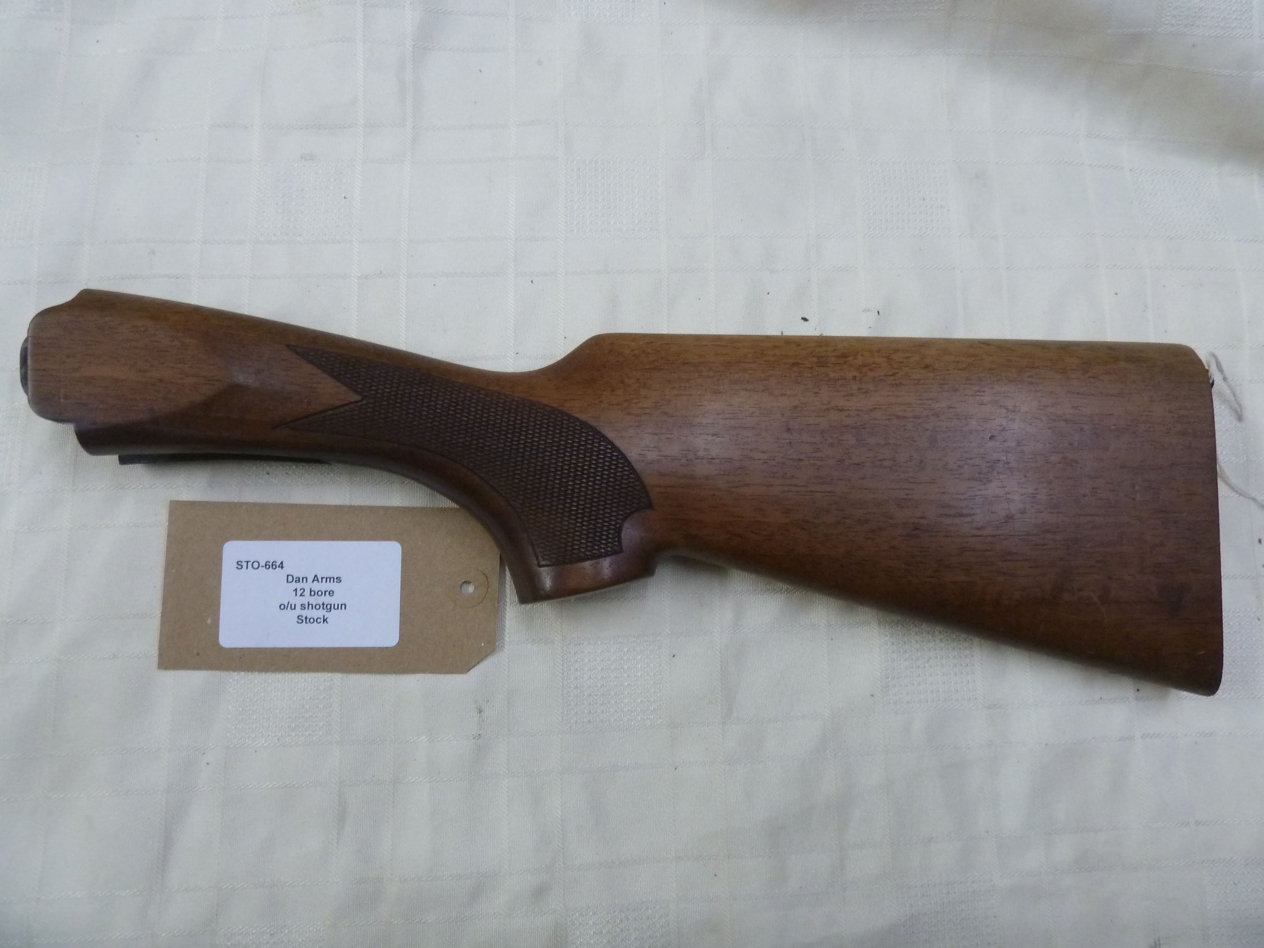 Dan Arms 12 bore shotgun stock
